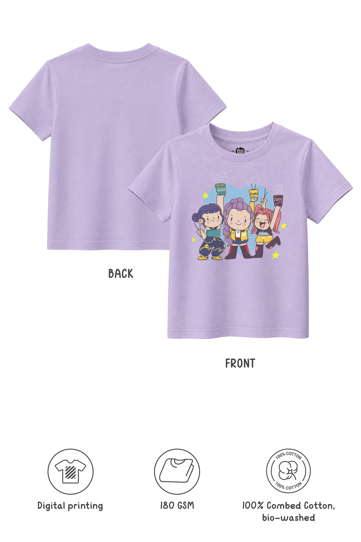 Kpop Demon Hunters Unisex T-shirt - For Kids