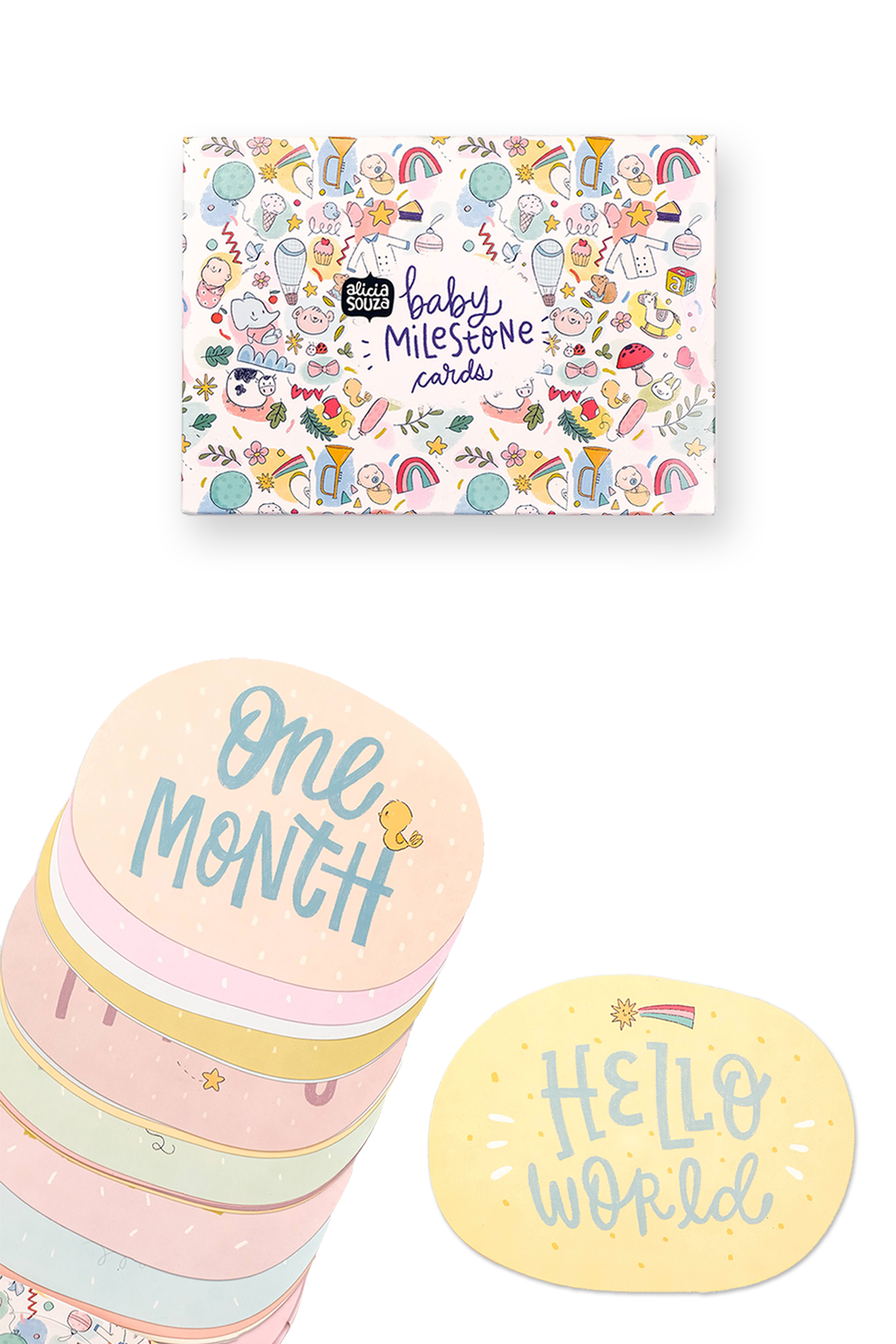 Baby Milestone Cards