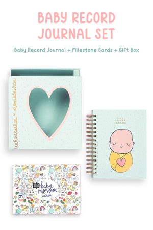 Baby Record Journal Set
