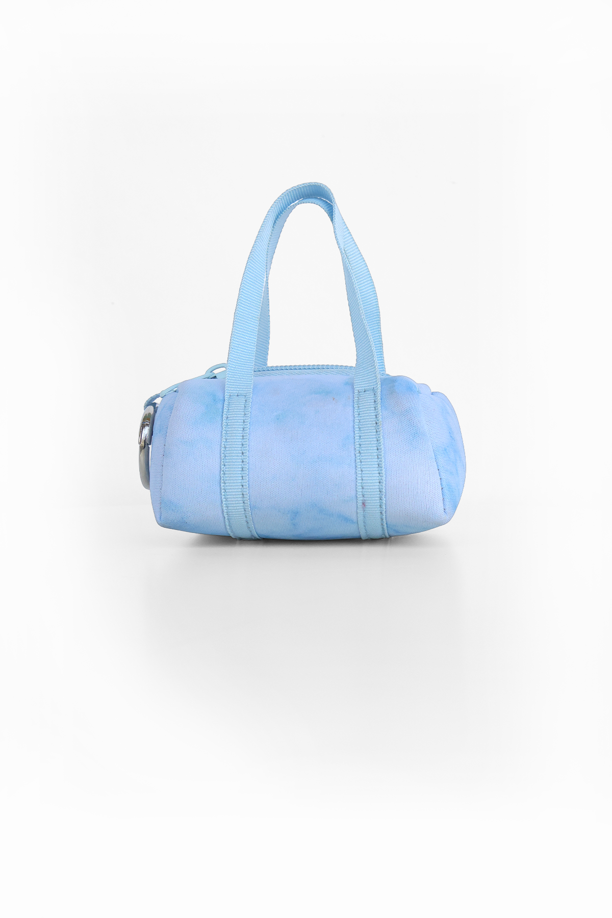 Marble Print Mini Duffle Bag Charm