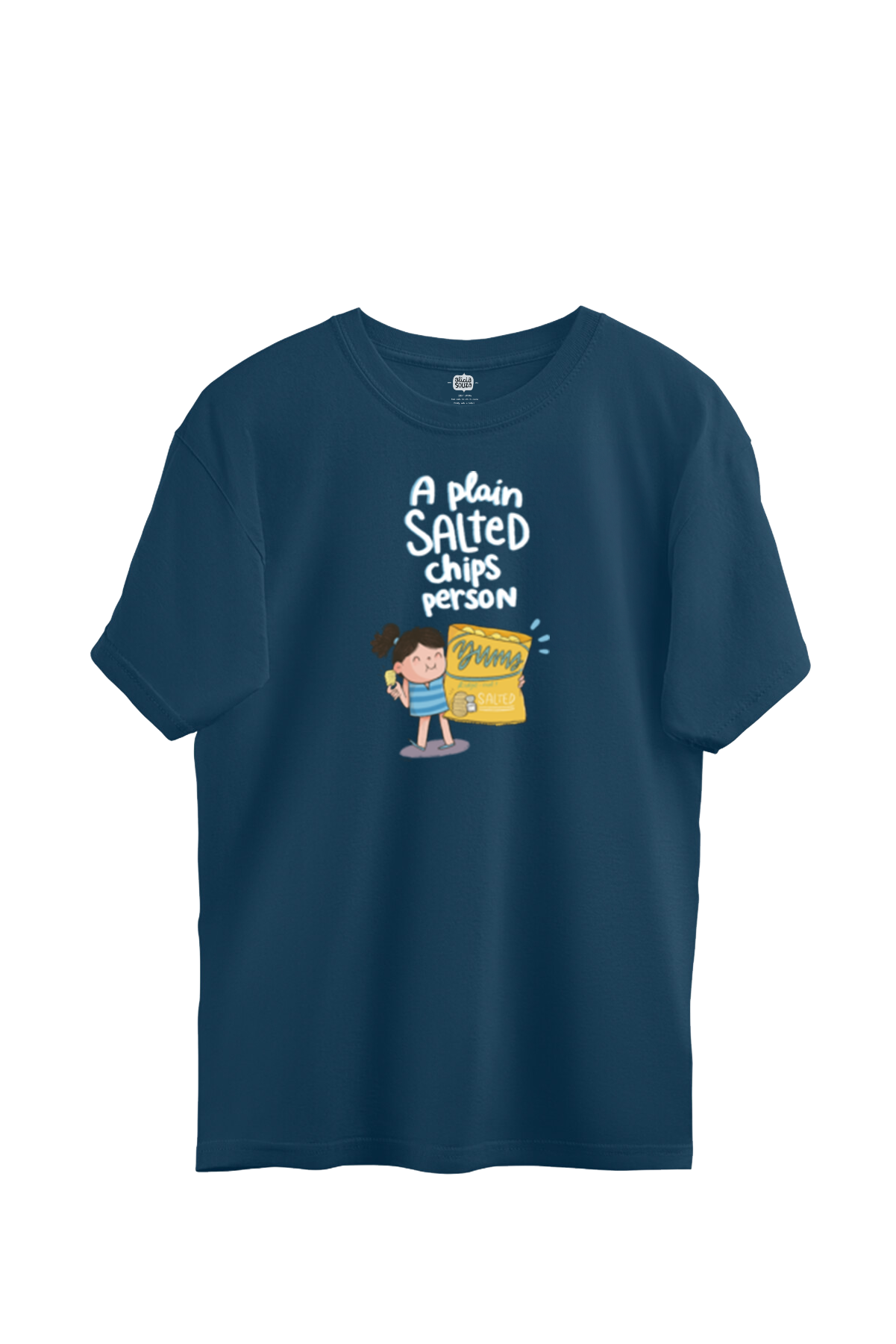 Plain Salted Oversized T-Shirt