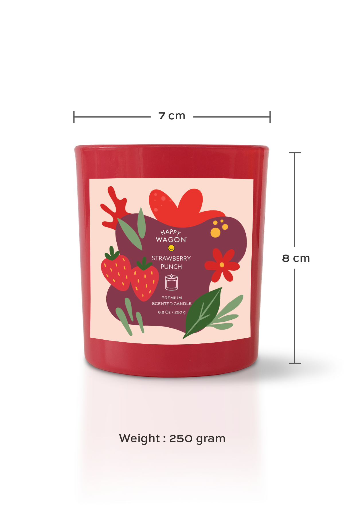 Scented Candle - Strawberry punch