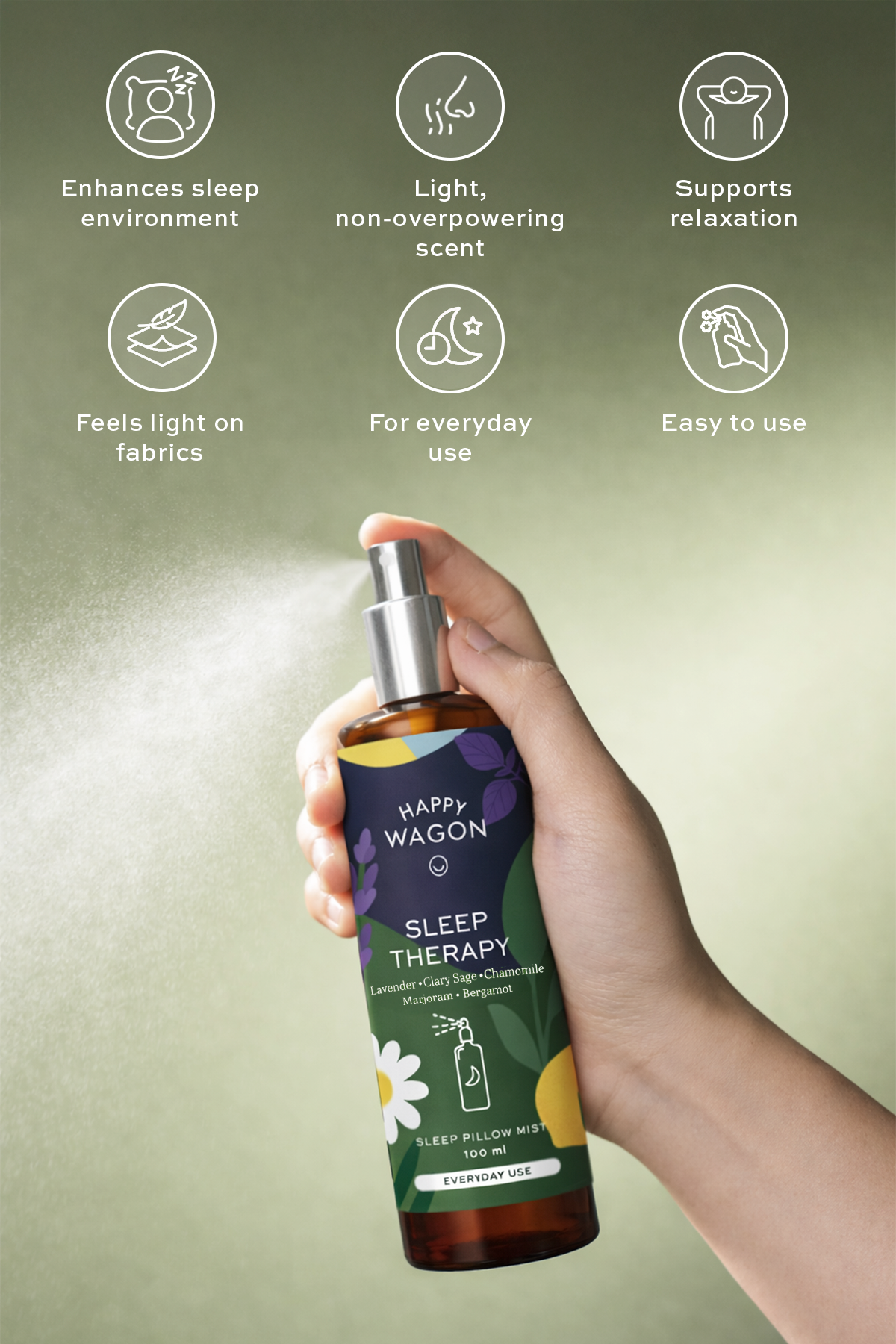 Sleep Therapy Sleep Inducing Pillow Mist