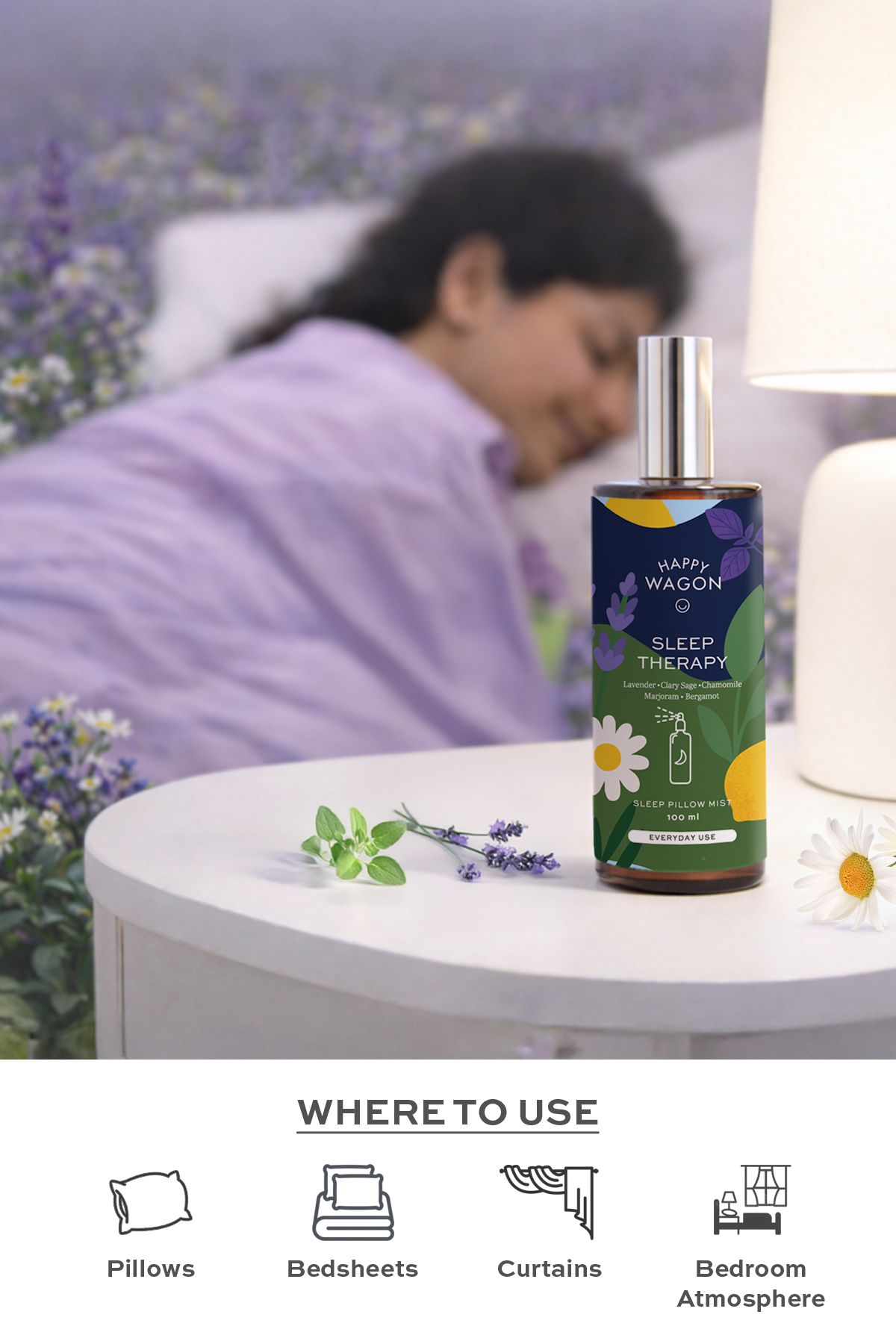 Sleep Therapy Sleep Inducing Pillow Mist