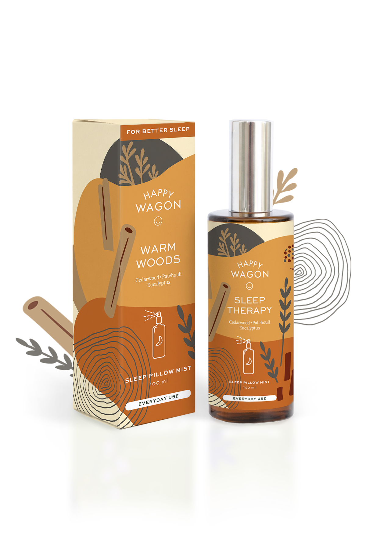 Warm Woods Sleep Inducing Pillow Mist