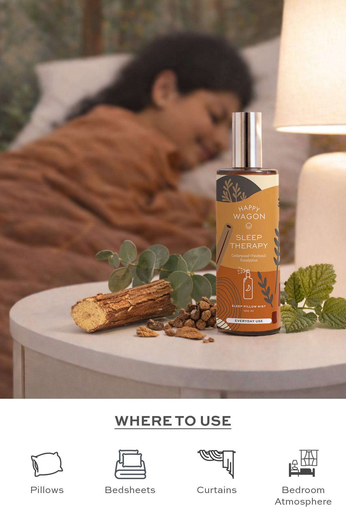 Warm Woods Sleep Inducing Pillow Mist
