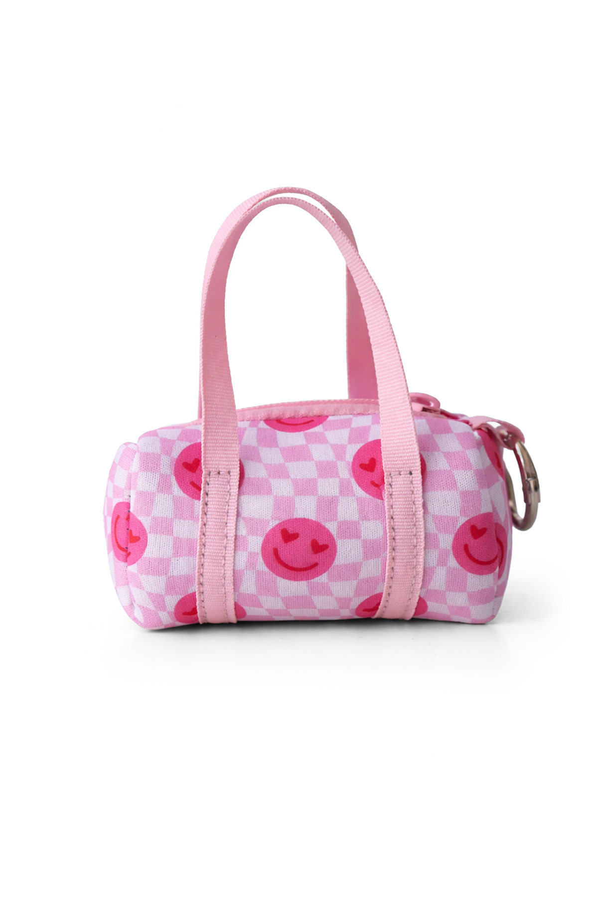 Smiley Mini Duffle Bag Charm
