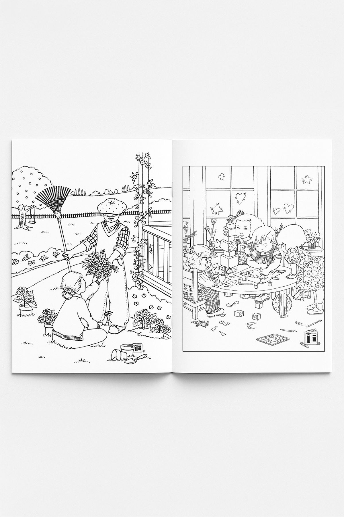 The Cute Colouring Book + Teeny Tiny Colouring Book