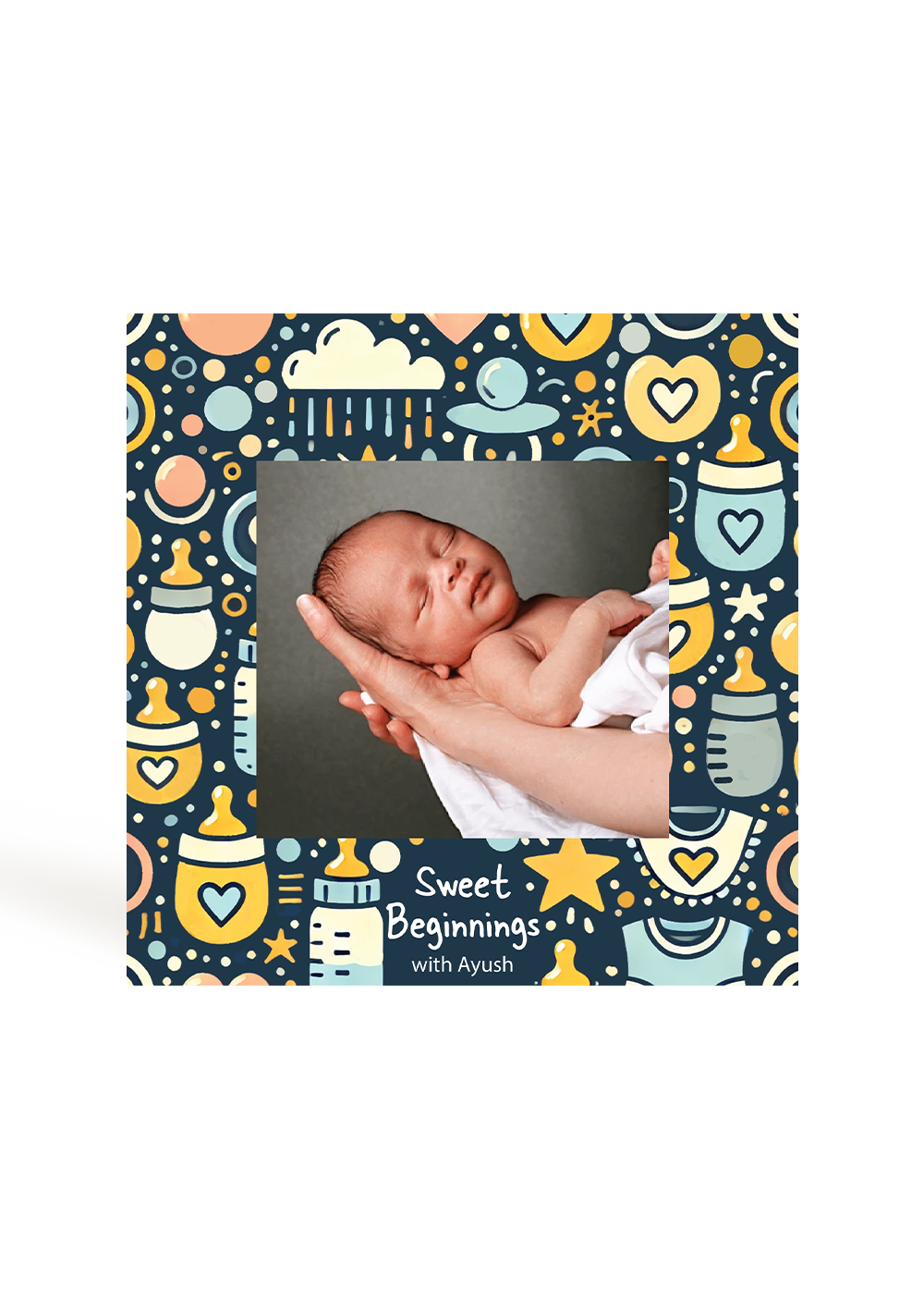 Sweet Beginnings Customised Photo Book (Boy) - Mini