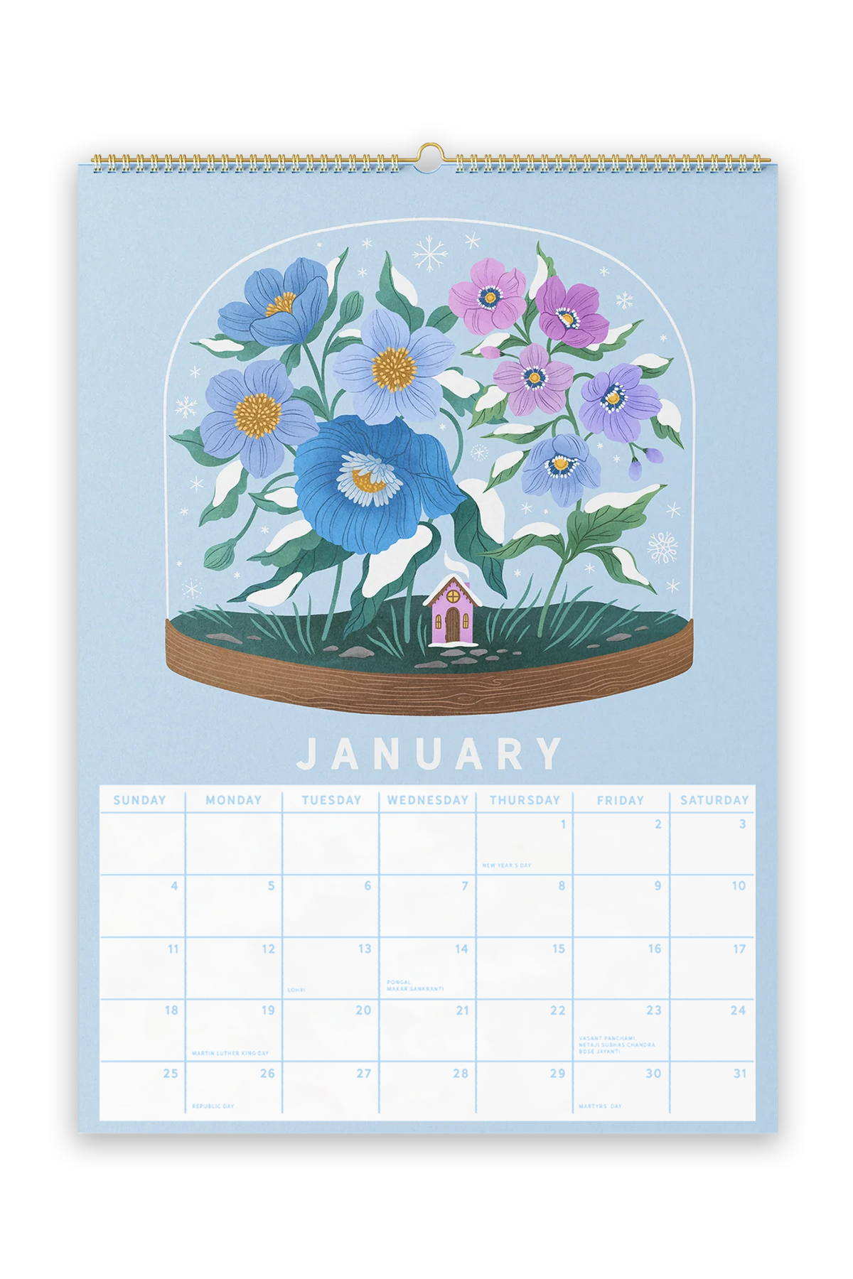 2026 Terrarium Wall Calendar