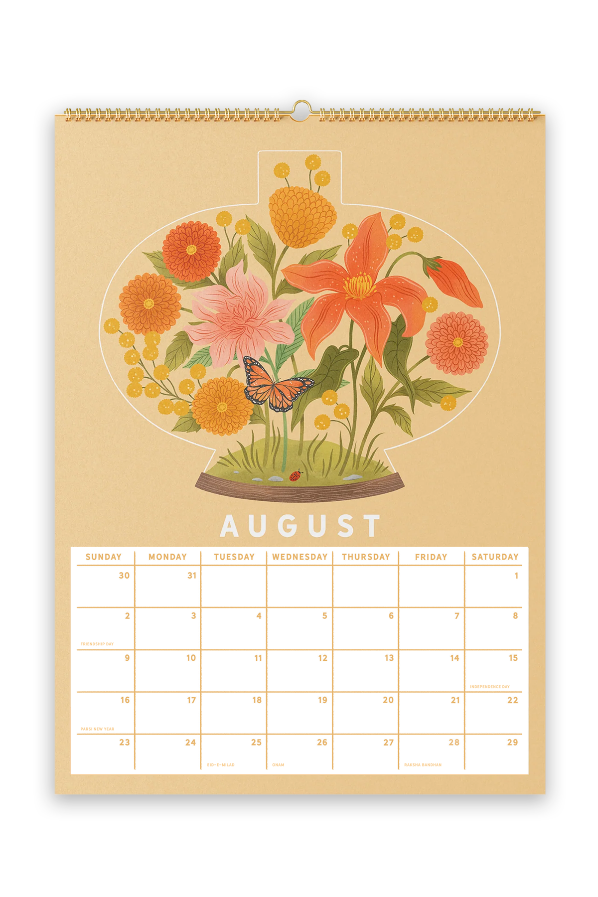 2026 Terrarium Wall Calendar