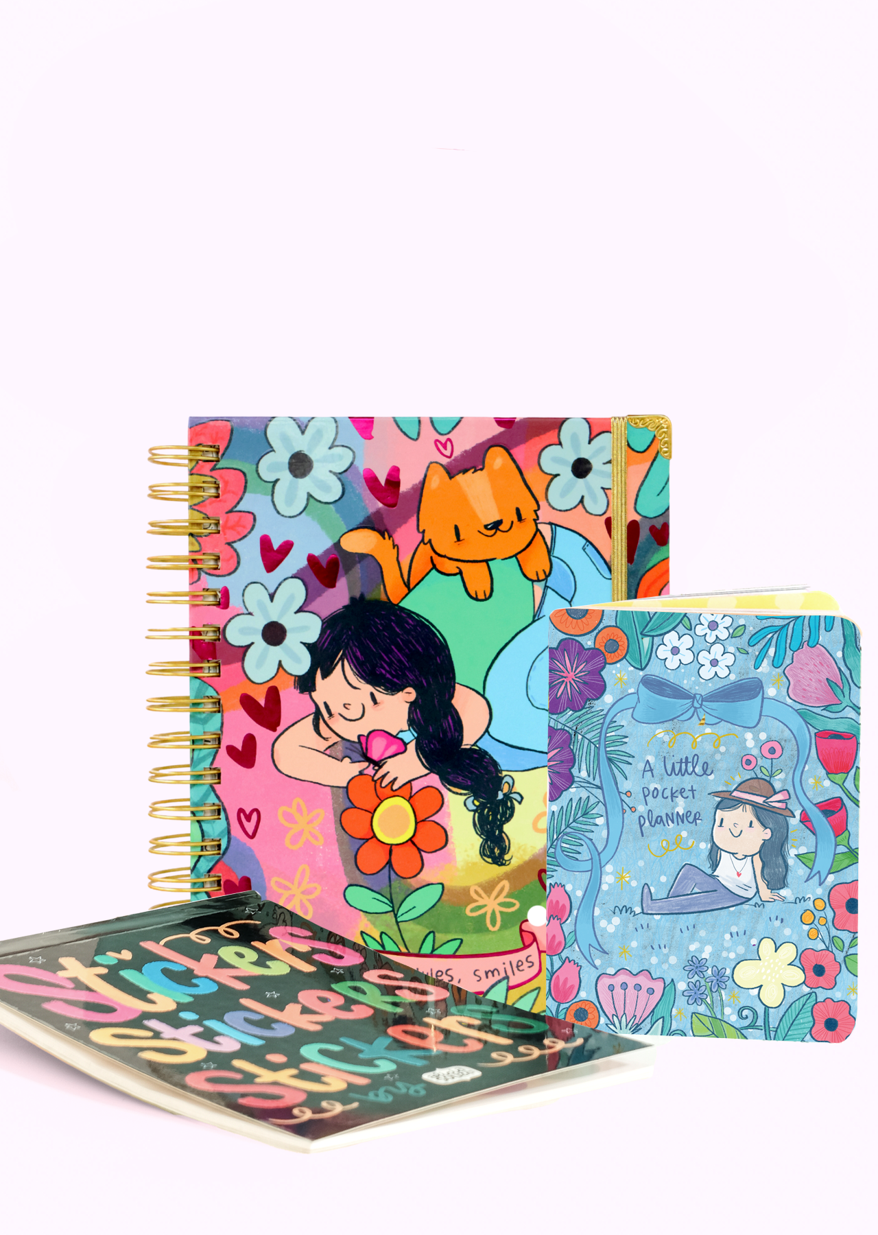 The Ultimate Joy Undated Wiro Planner + Pocket Planner + Sticker Book
