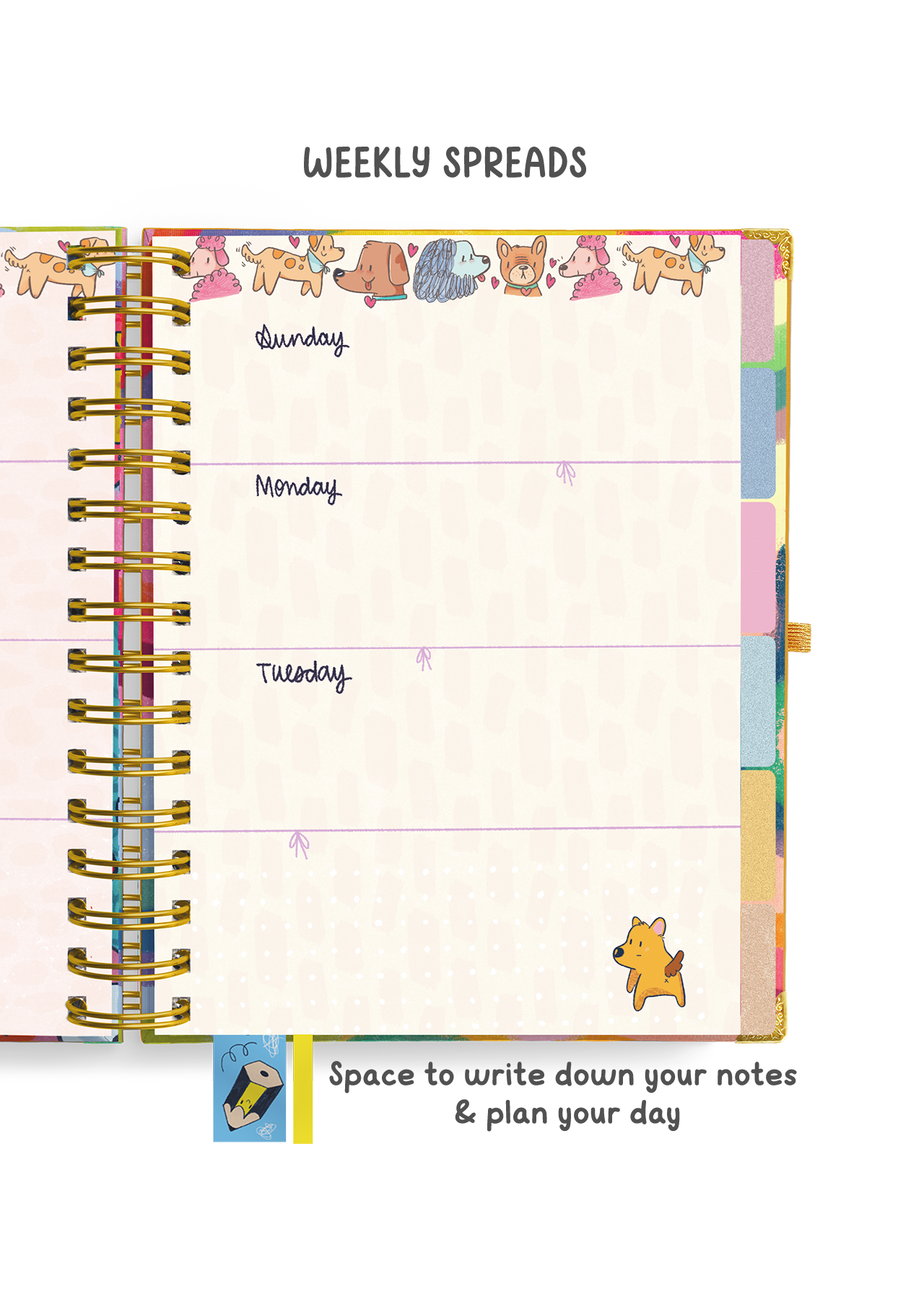 The Ultimate Joy Undated Wiro Planner + Pocket Planner + Sticker Book