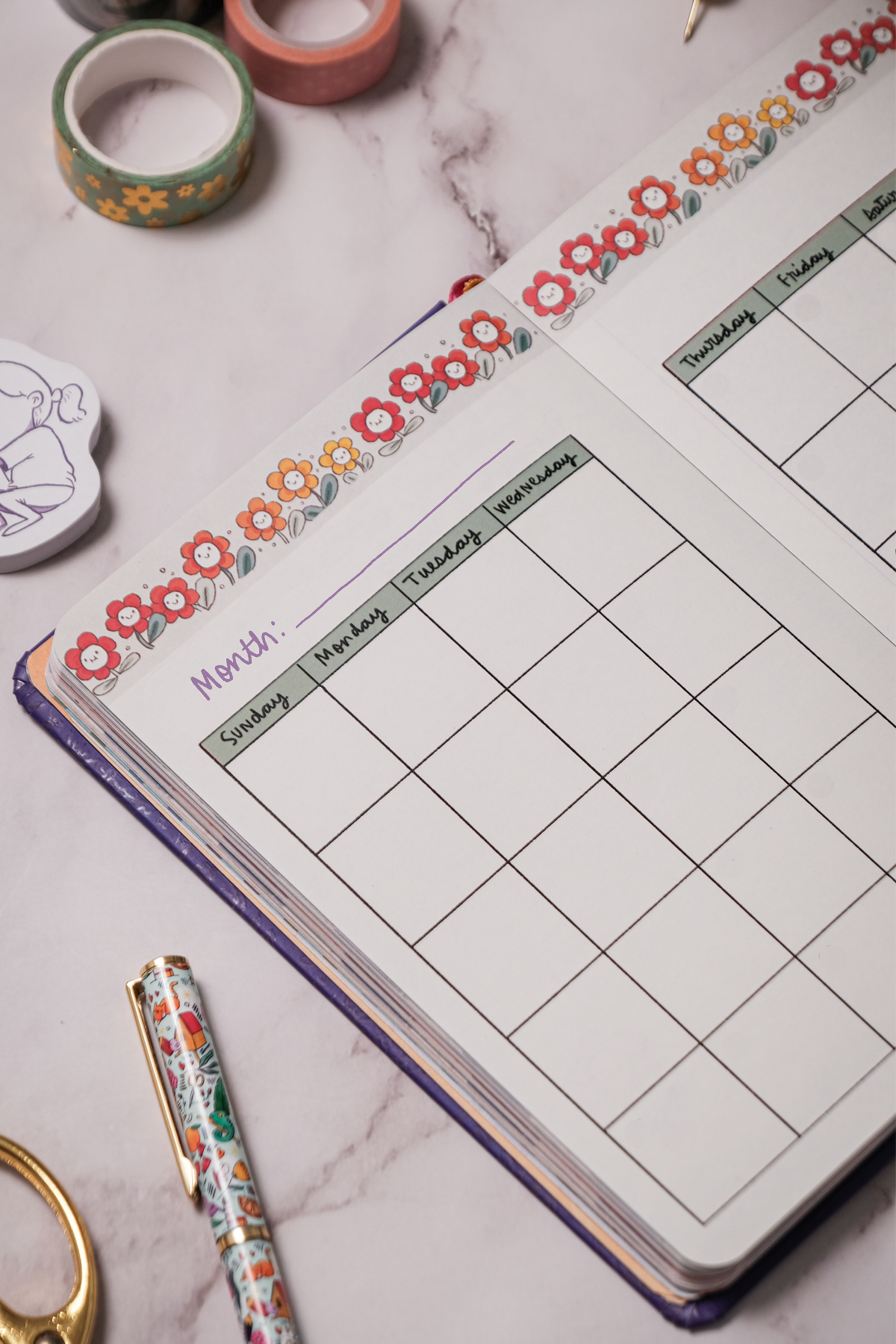 Joy Undated Weekly Planner