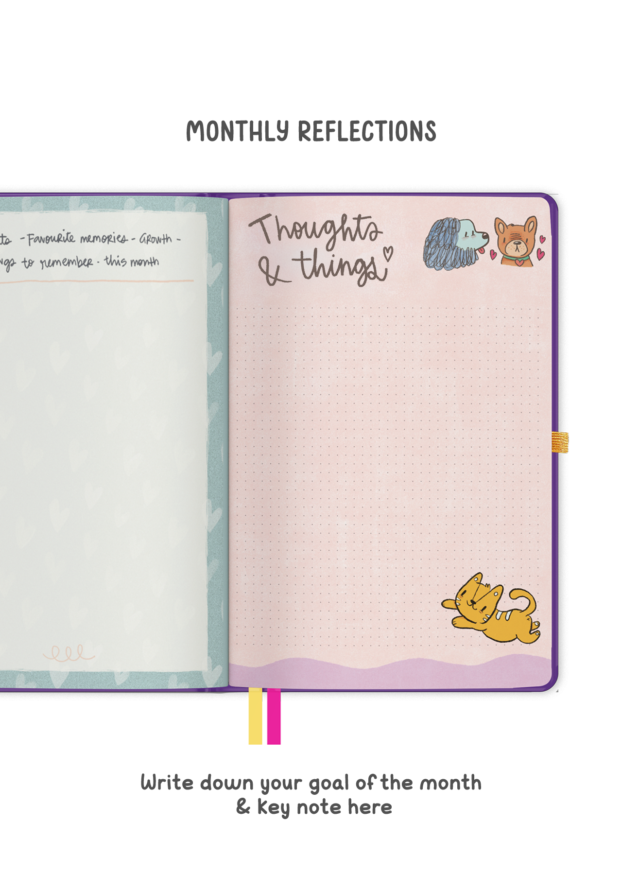 The Joy Undated Combo Yearly + Weekly Planner