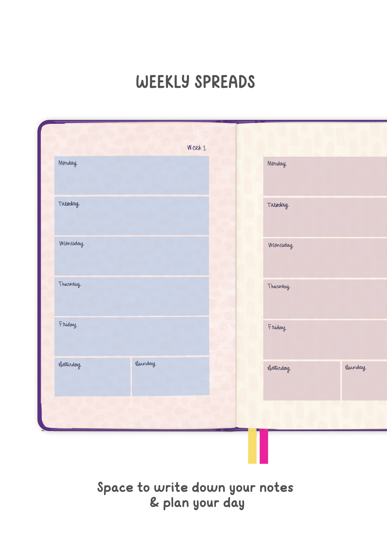 Joy Undated Weekly Planner