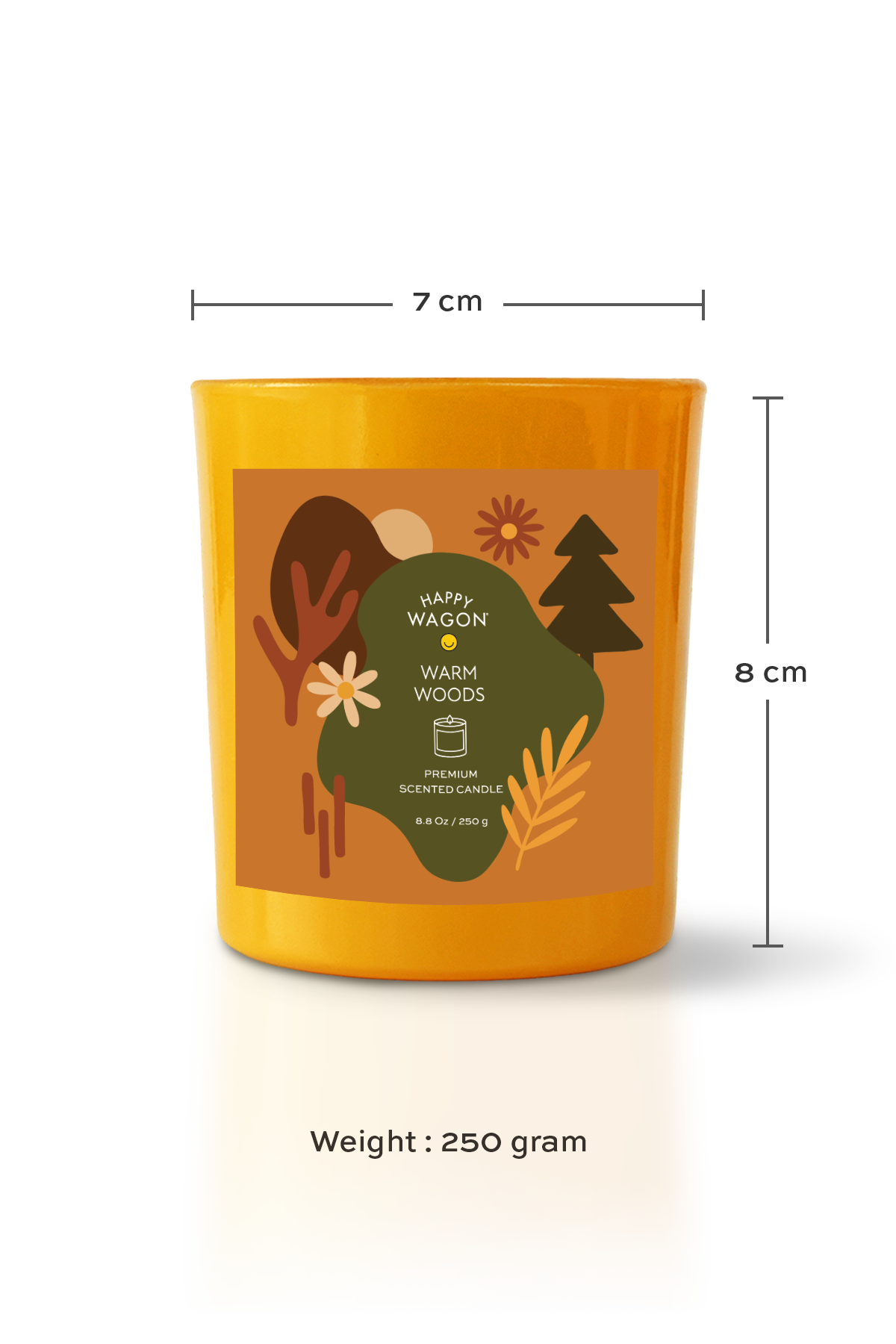 Scented Candle - Warm woods