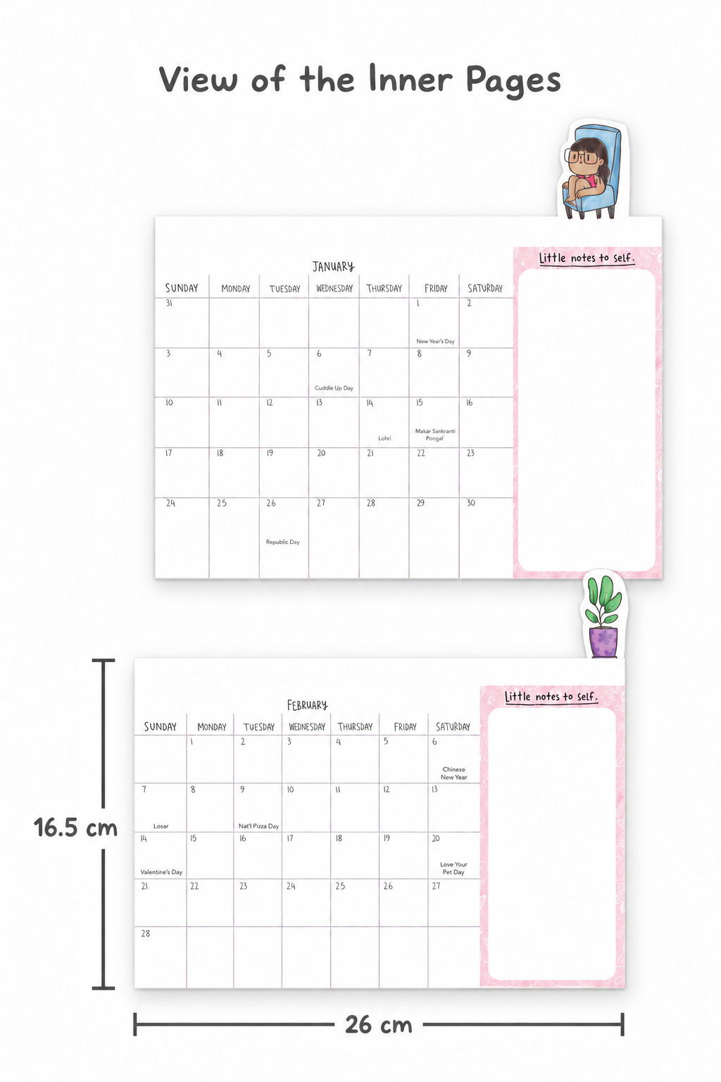 The Ultimate 2027 Desk Calendar