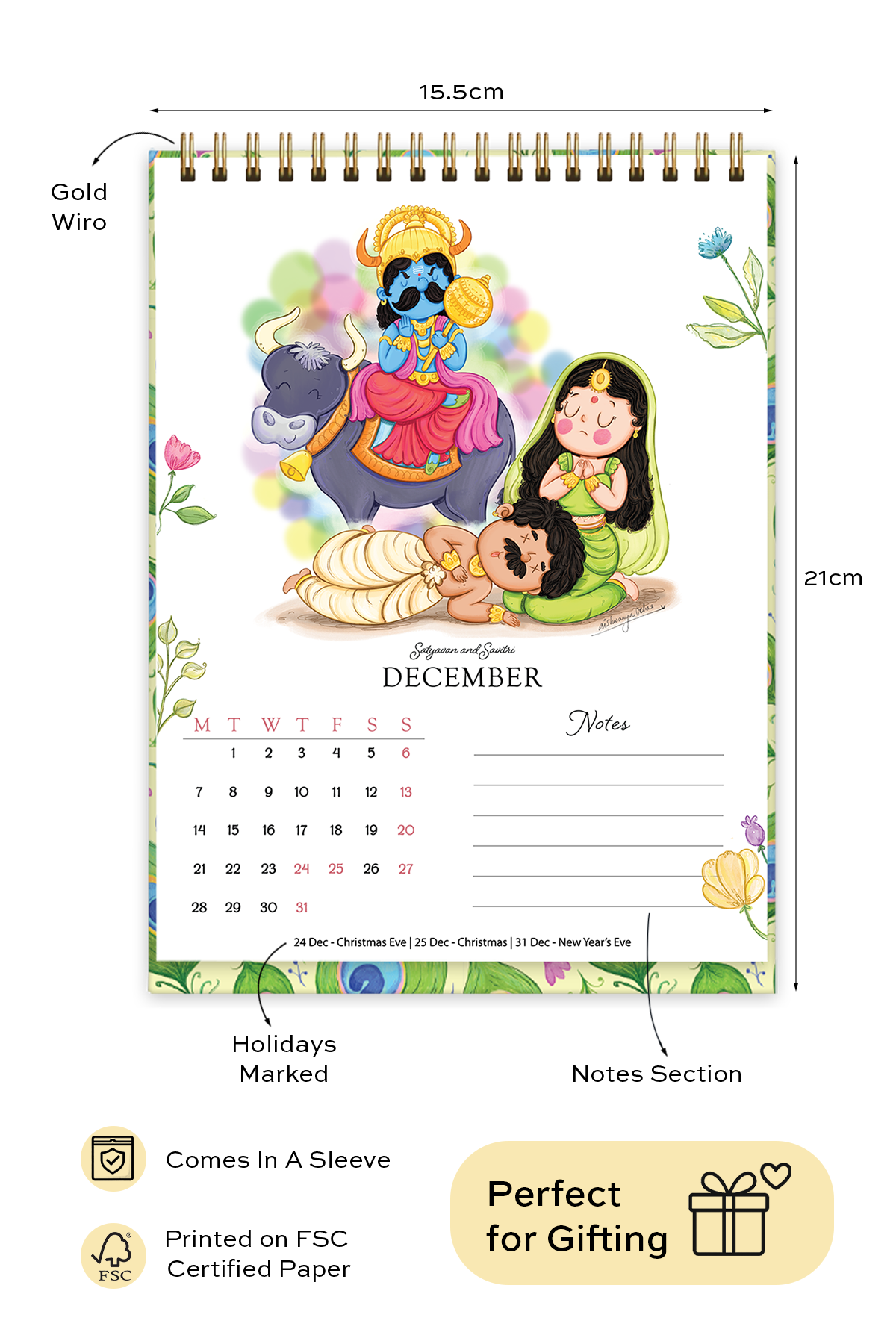 2026 Divine Love Desk Calendar