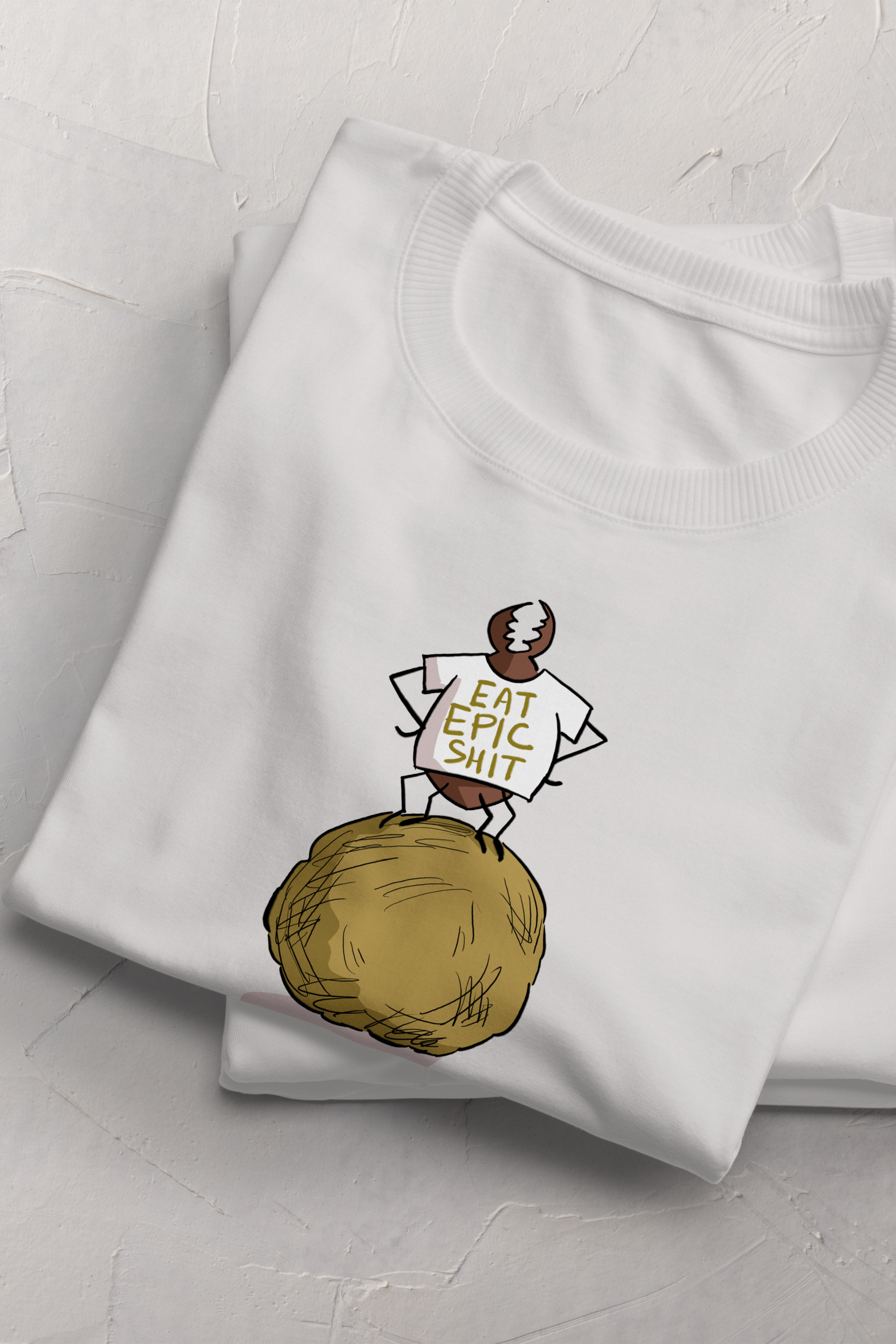 Eat Epic Shit (Dung Beetle) T-shirt