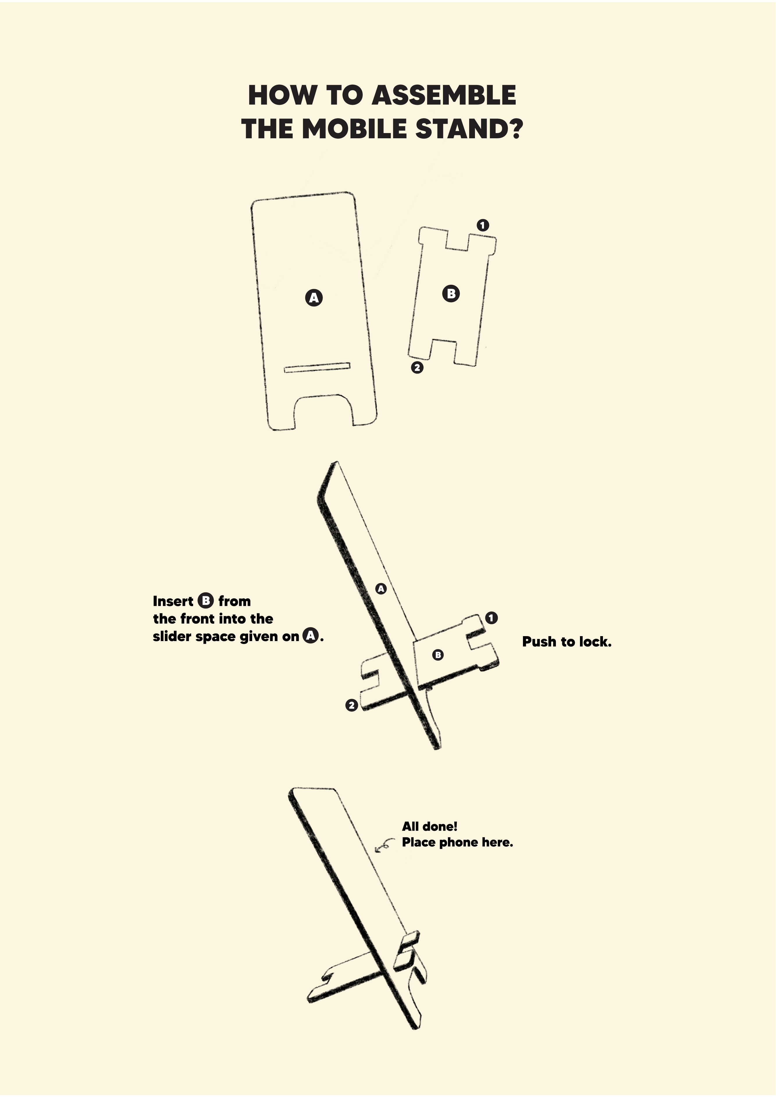 Bloom Burst Mobile Stand