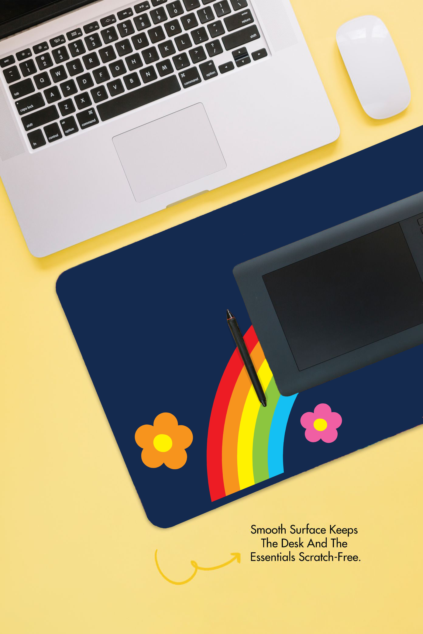 Vibrant Garden Desk Mat