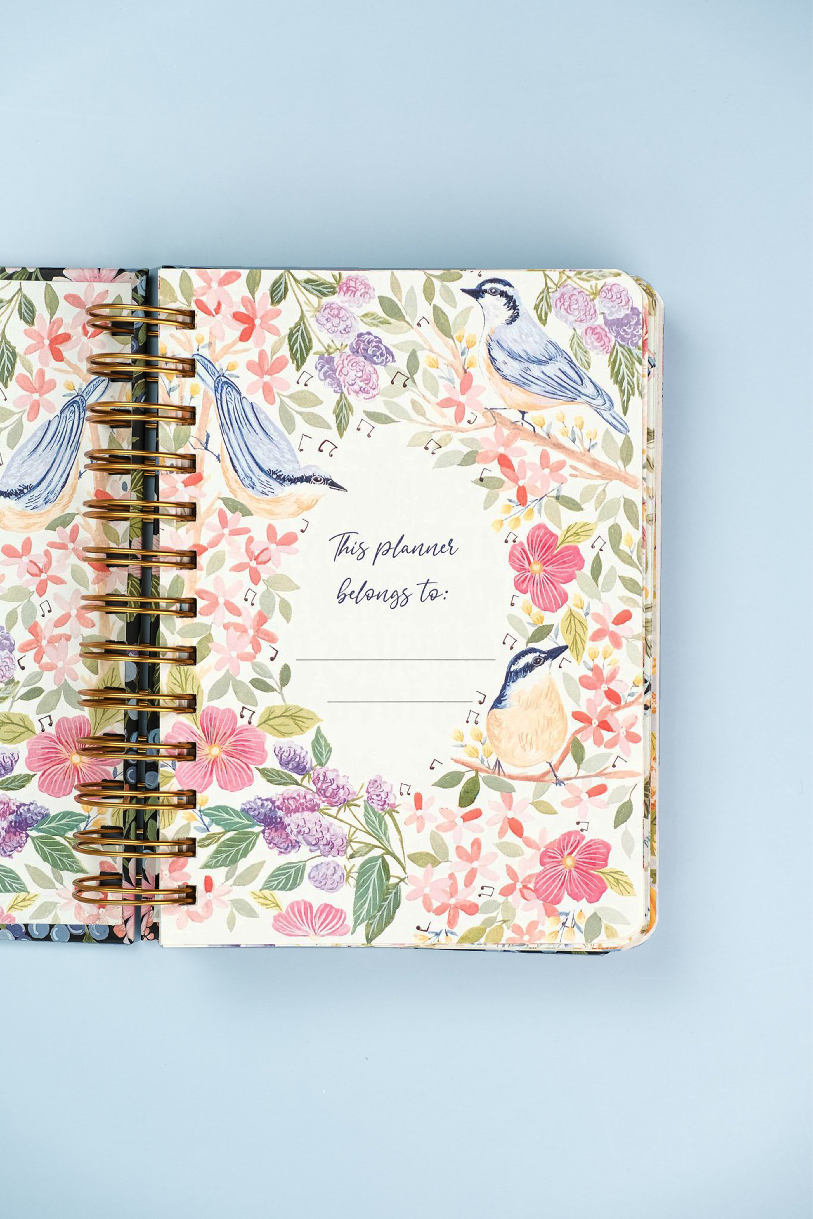 Rose Garden Wiro Undated Planner