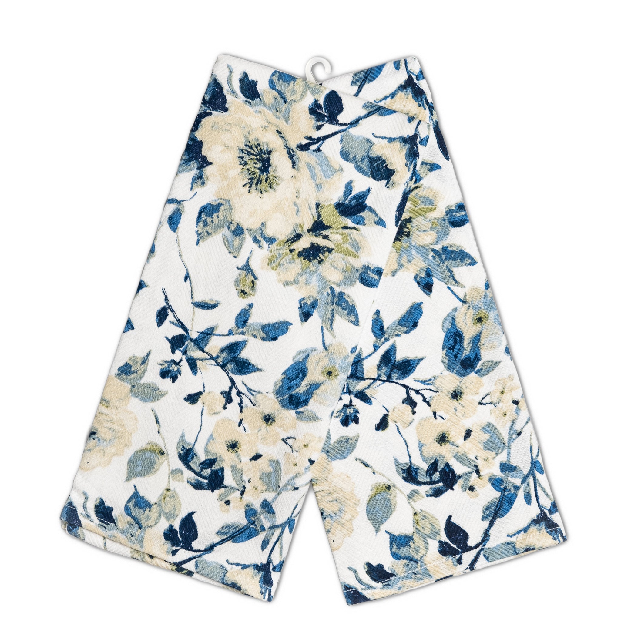 Blue Langdon Floral Kitchen Towel