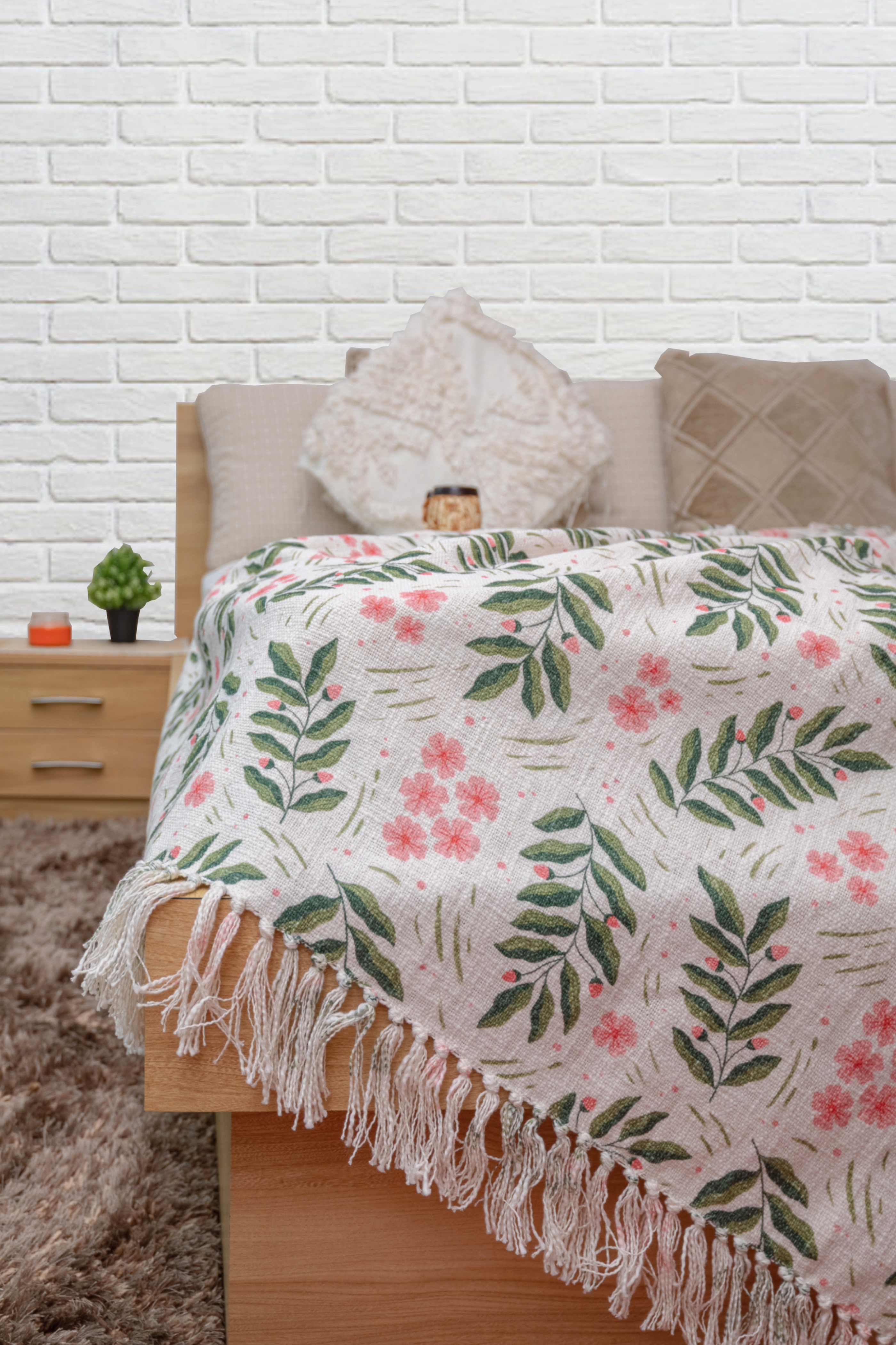 Leafy Affair Throw