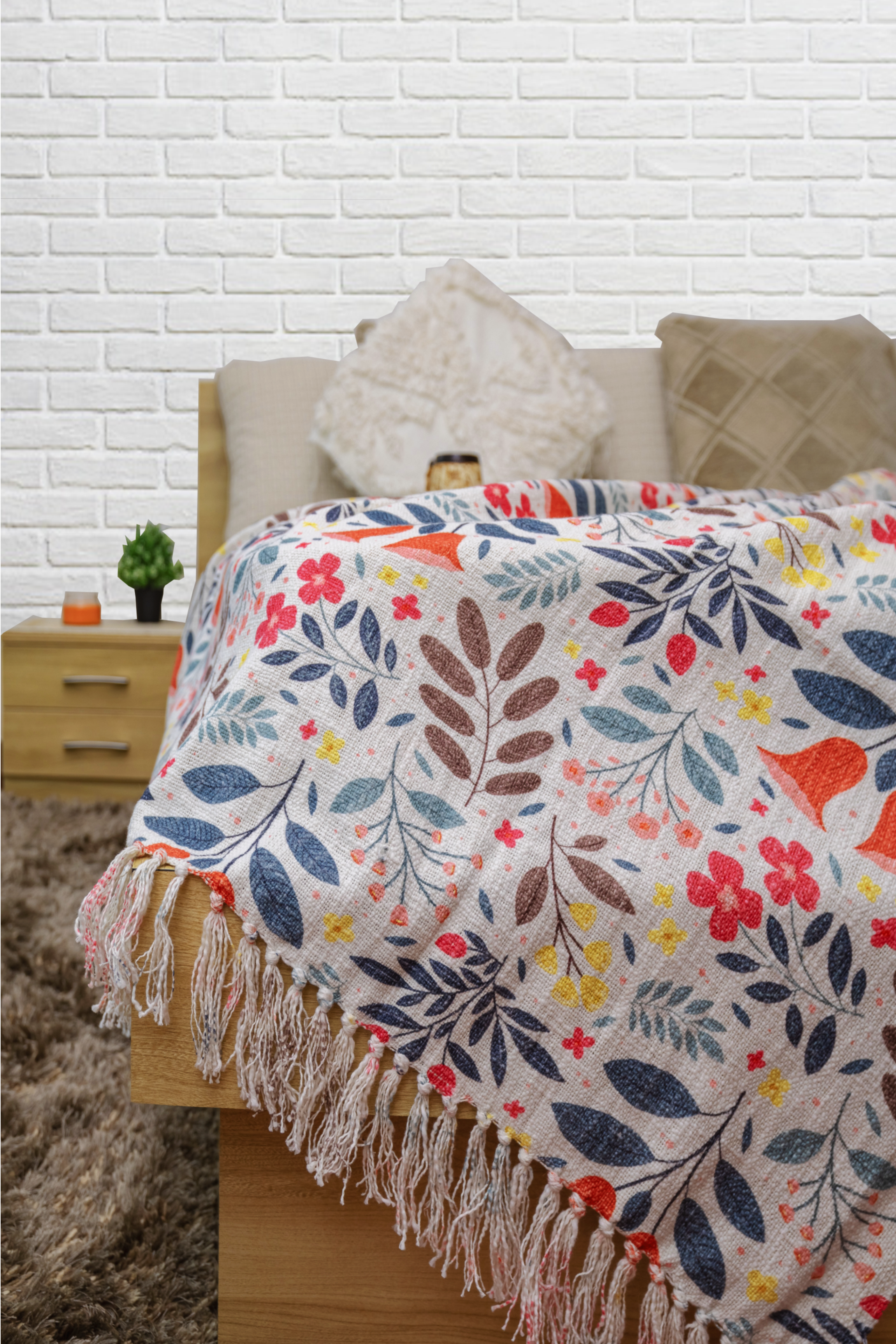 Wild Garden Throw