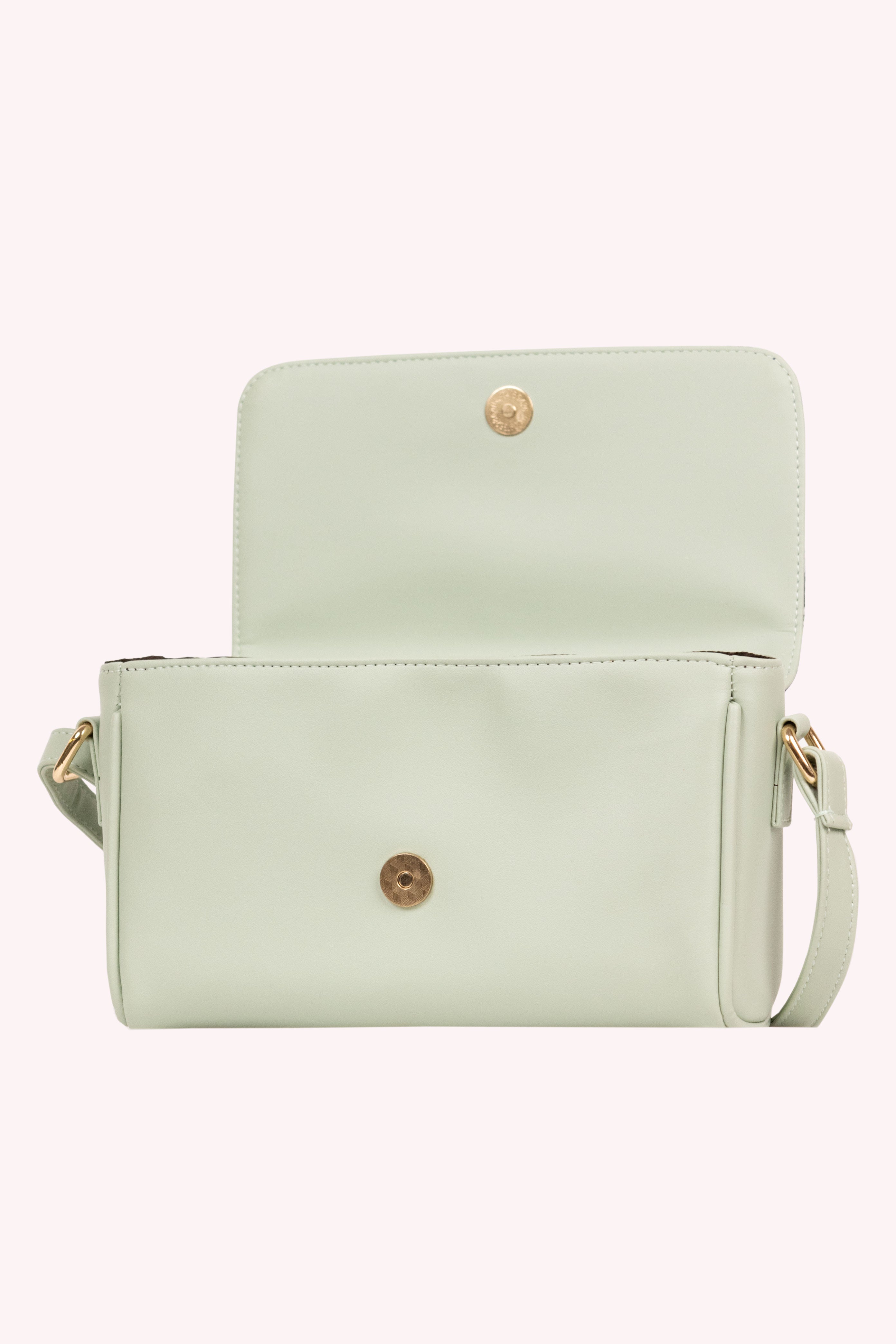 Purple Floral Sling Bag