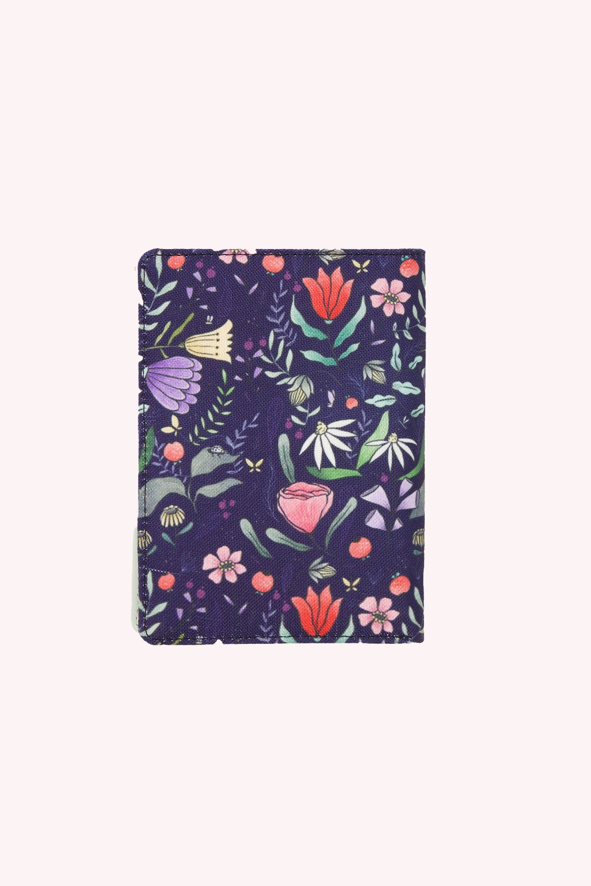 Purple Floral Card Holder