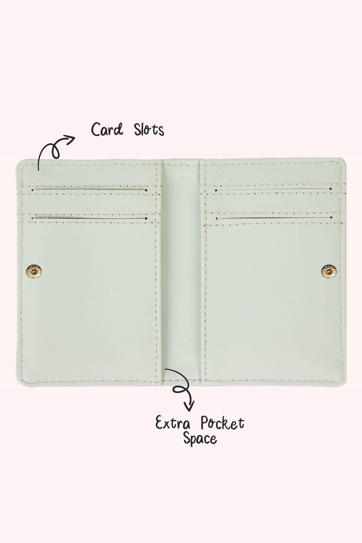 Purple Floral Card Holder