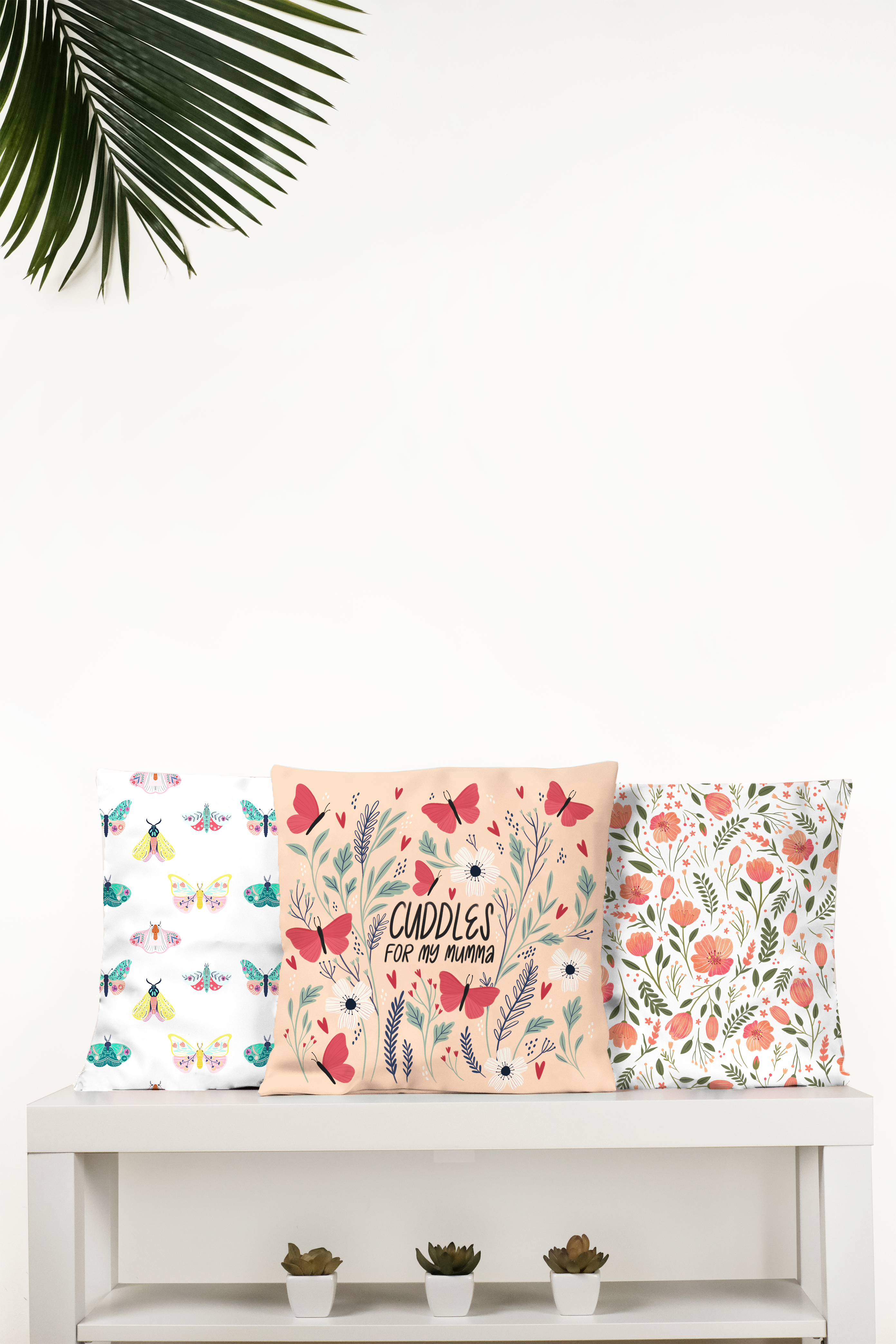 Spring Muse Set of 3 Cushion Cover Combo