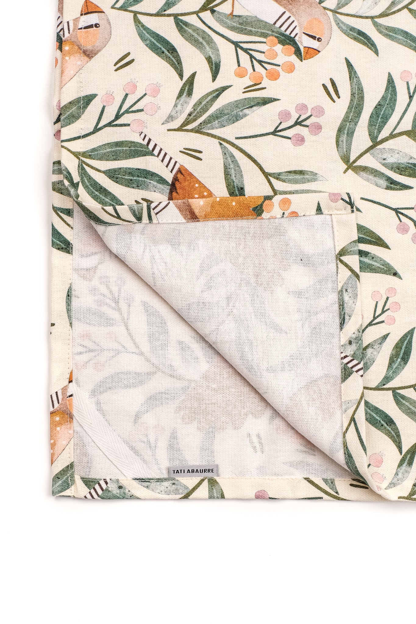 Zebra Finch Pot Holder & Tea Towels Set