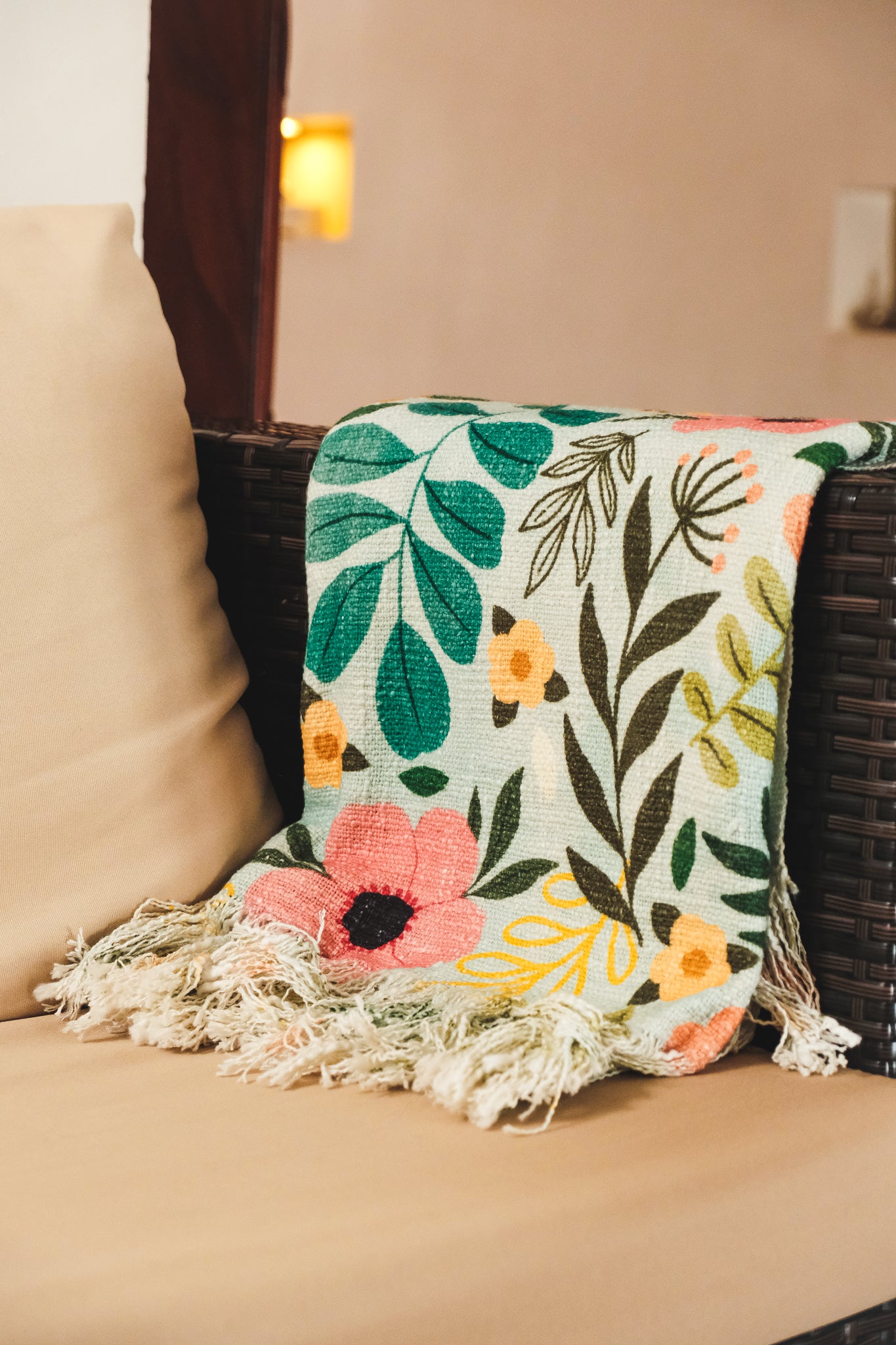Summer Blooms Throw