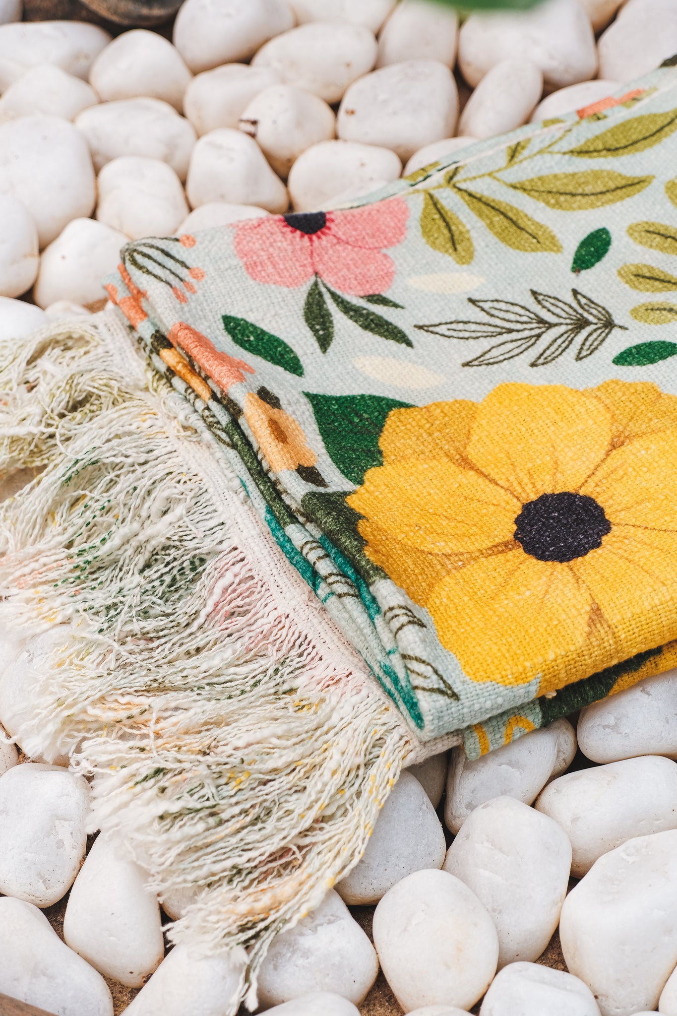 Summer Blooms Throw