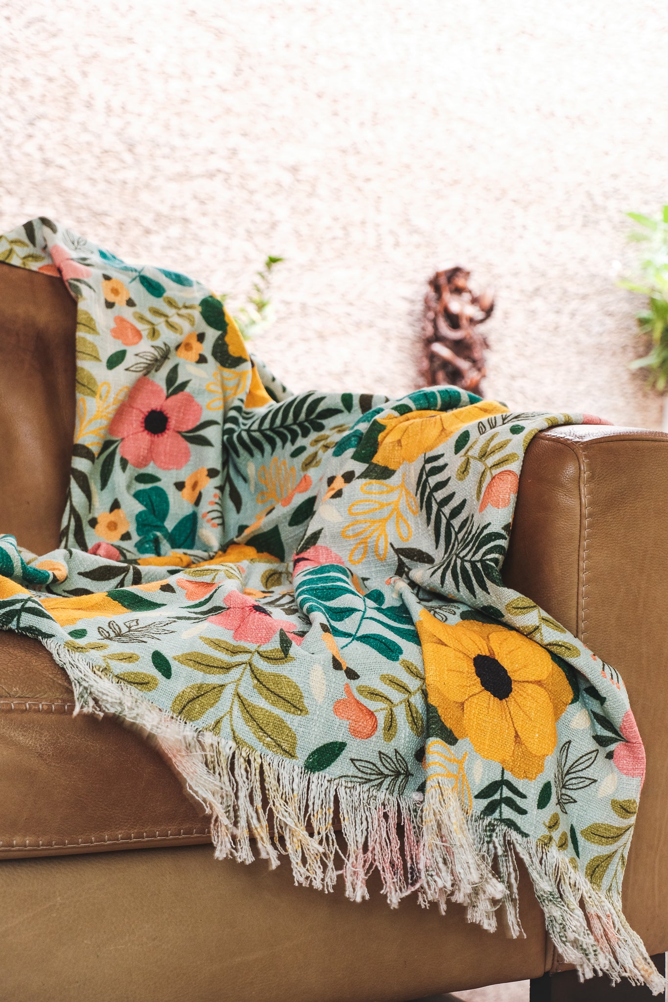Summer Blooms Throw