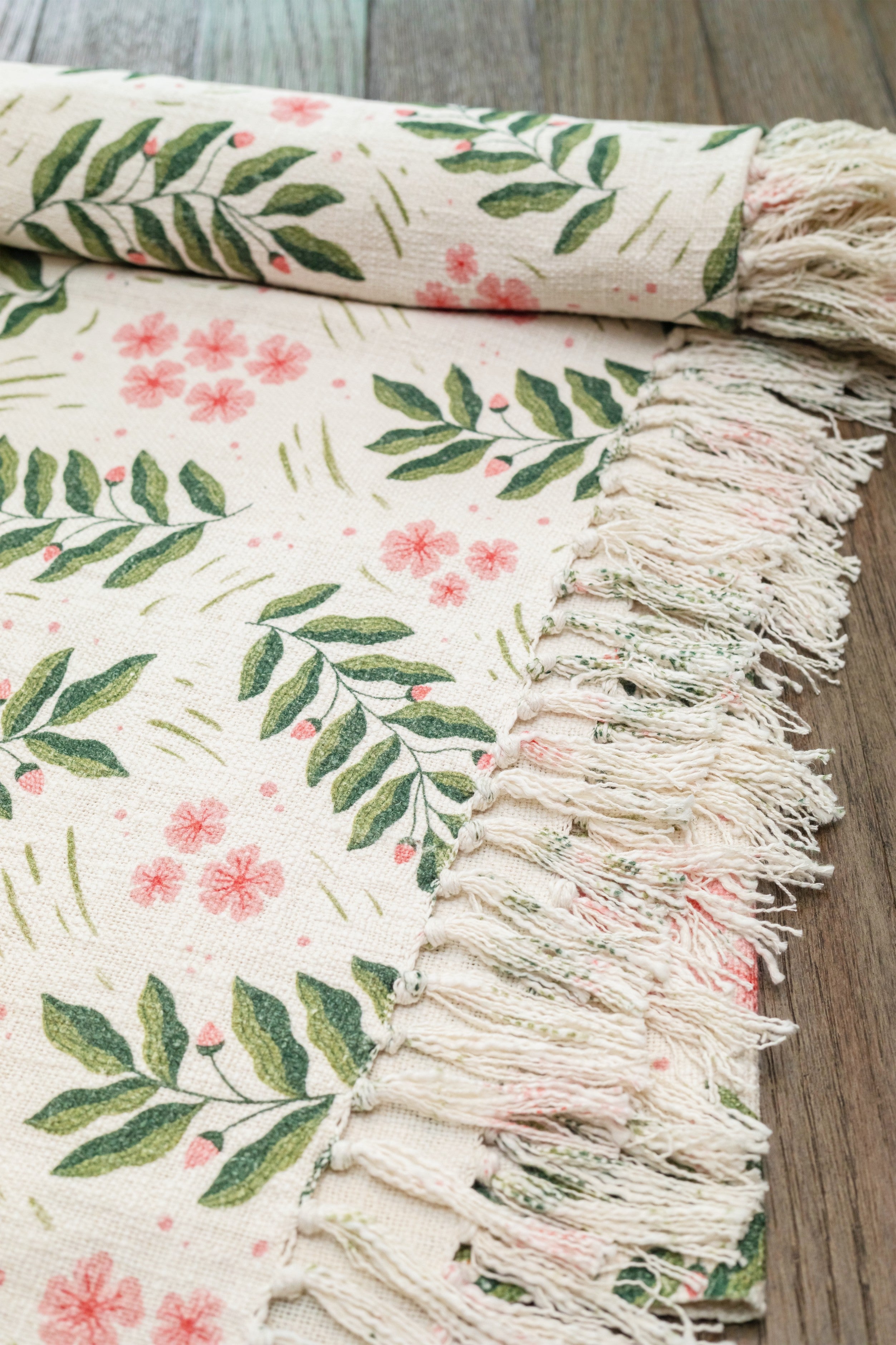 Leafy Affair Throw