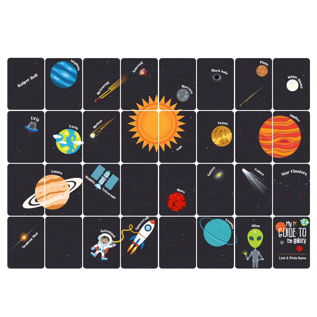 My First Guide to the Galaxy Card Game | Link & Trivia Game