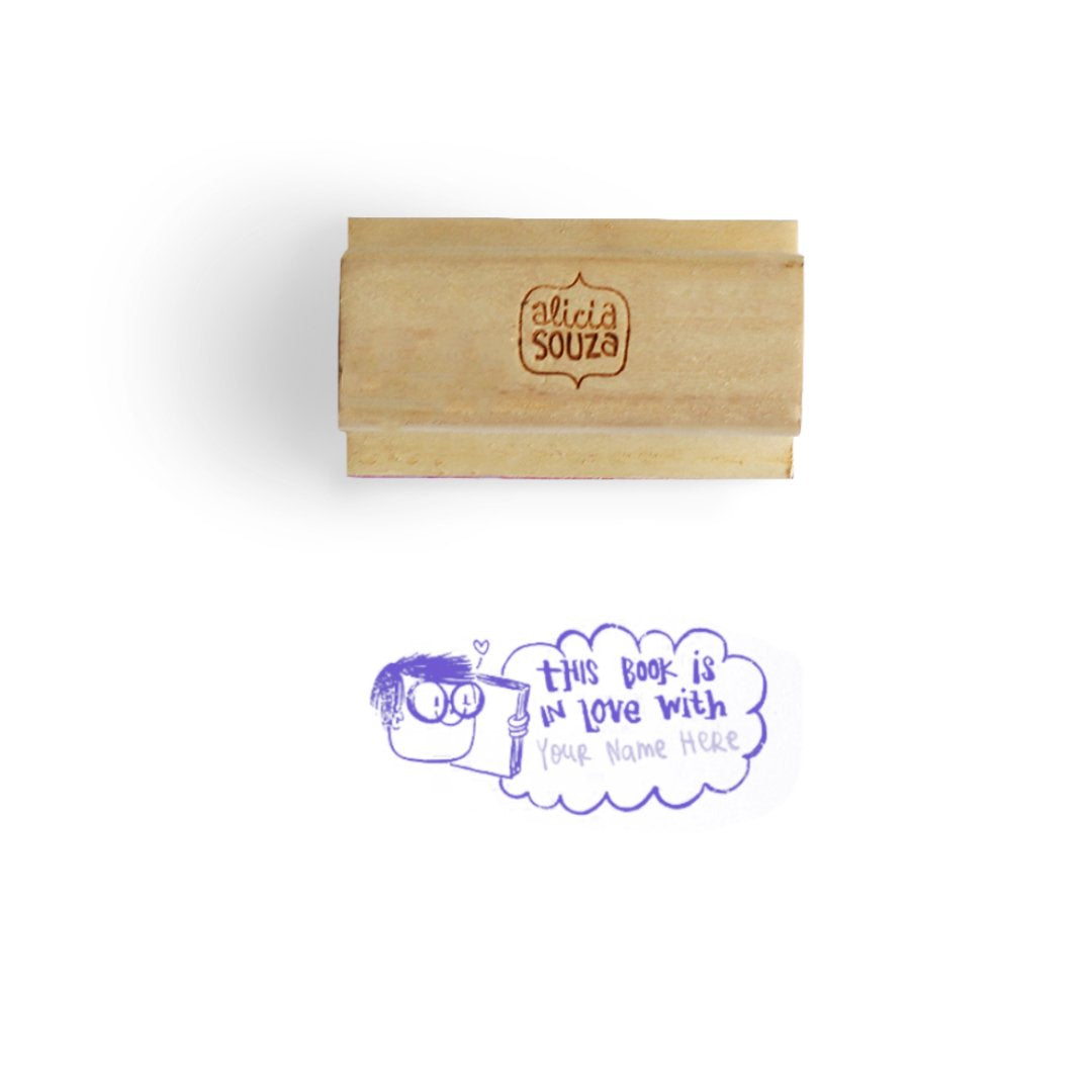 Custom Big Book Stamp - Boy