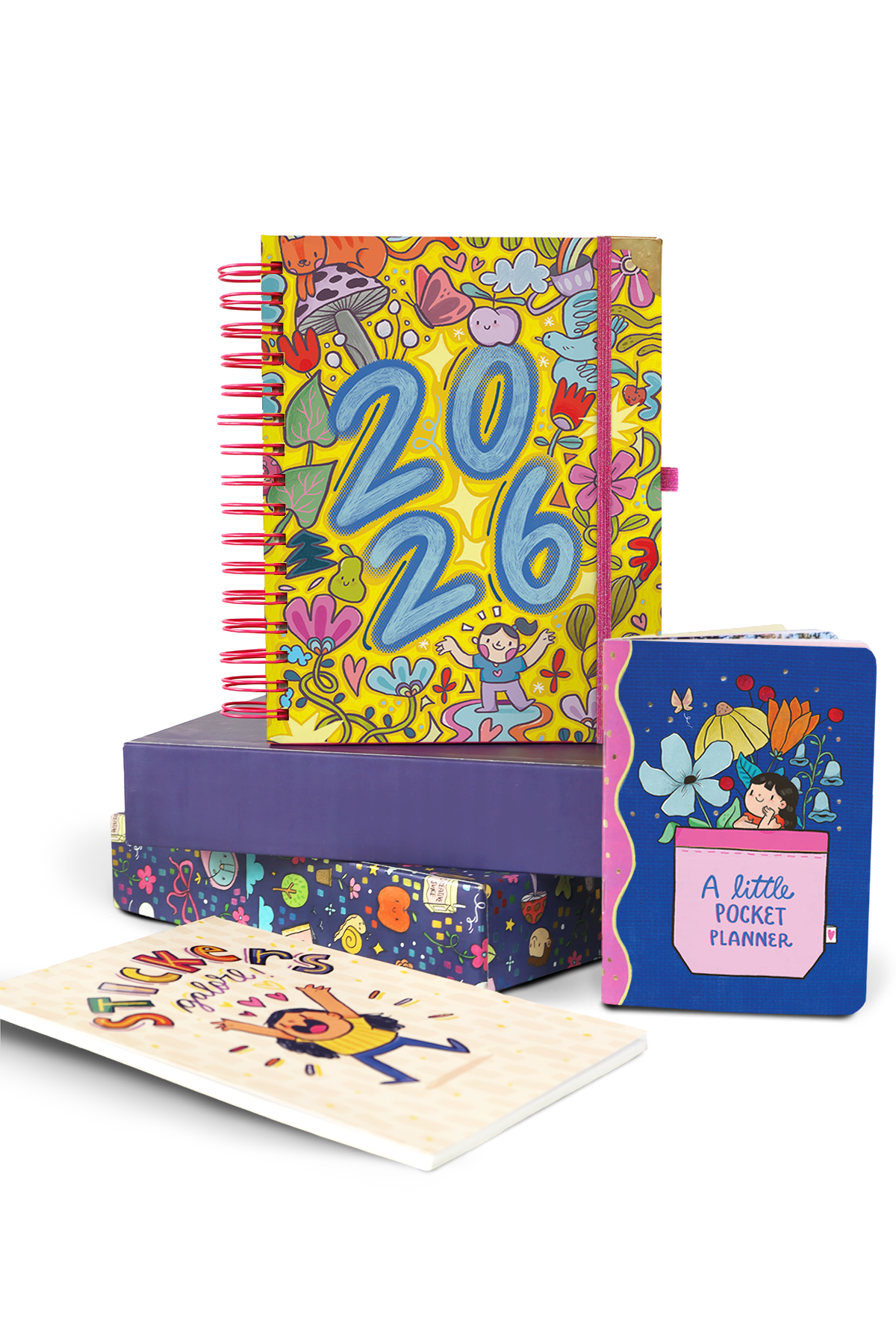 The Ultimate 2026 Wiro Planner + Pocket Planner + Sticker Book