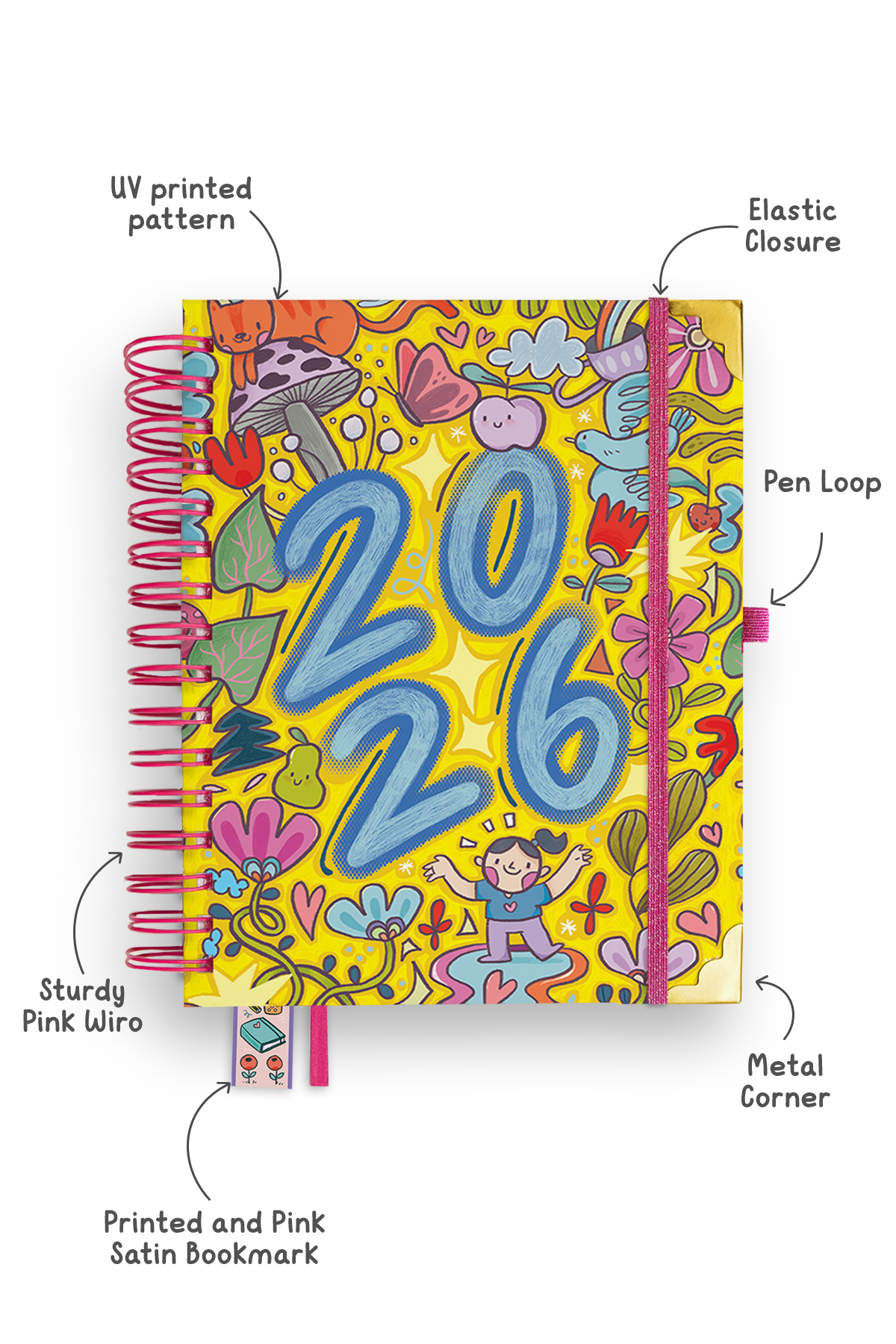 The Ultimate 2026 Wiro Planner + Pocket Planner + Sticker Book