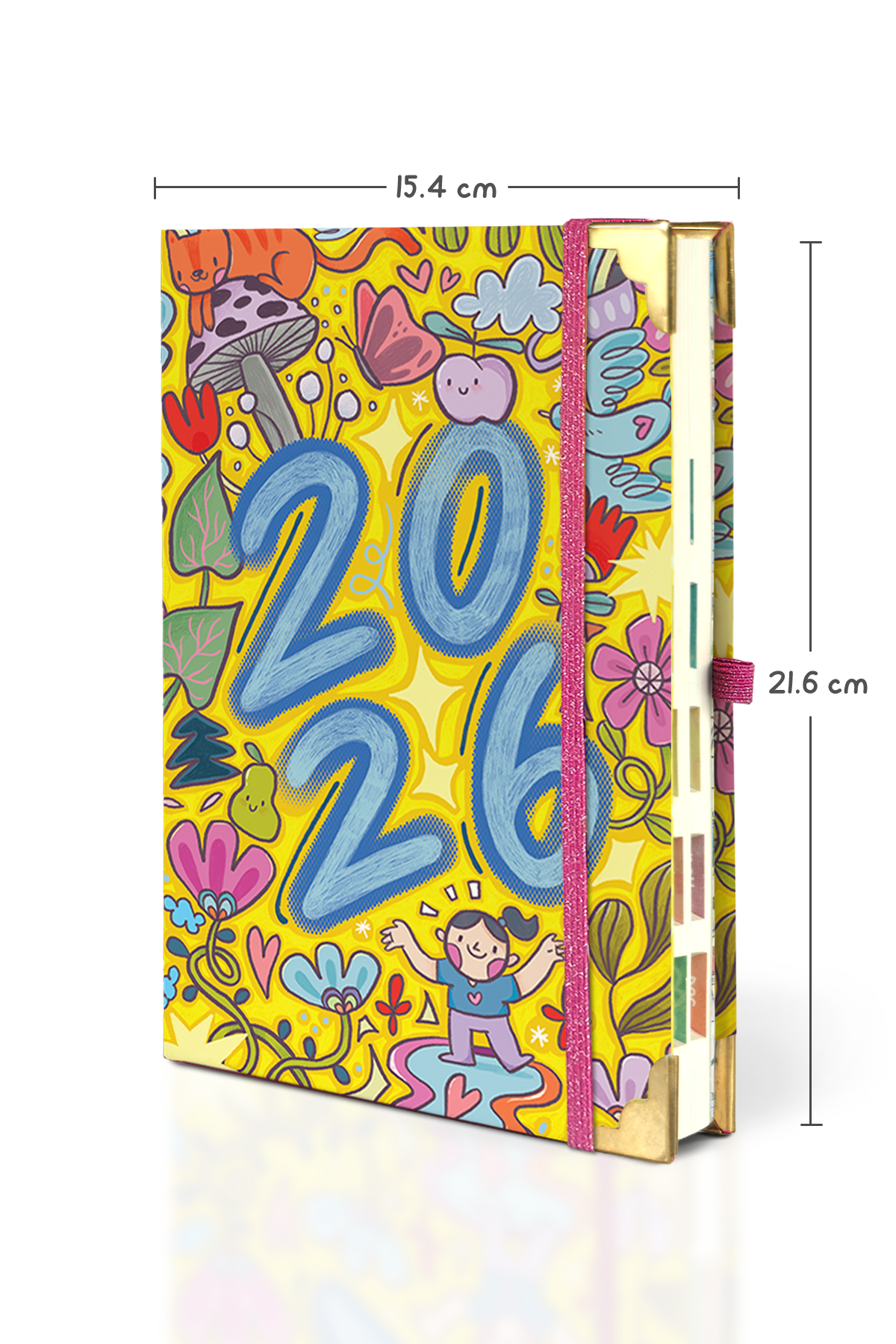 The Ultimate 2026 Hardbound Planner + Pocket Planner + Sticker Book
