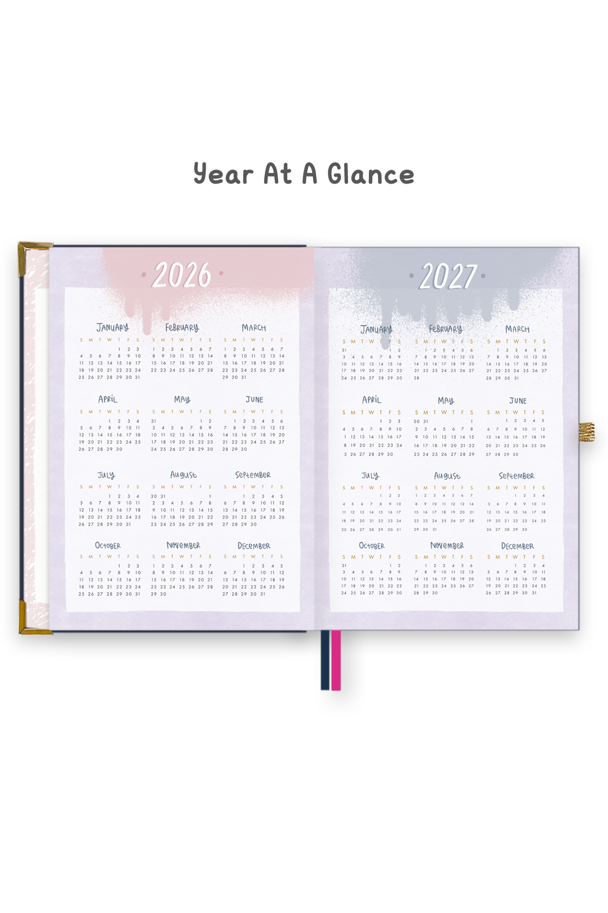2026 Ultimate Daily Planner + Stickerbook