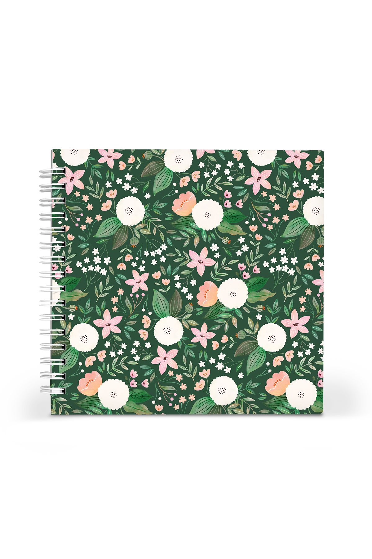 Green Floral Mini Photo Album