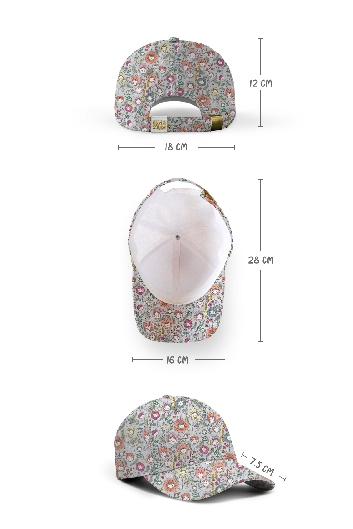 Happy Flowers Cap