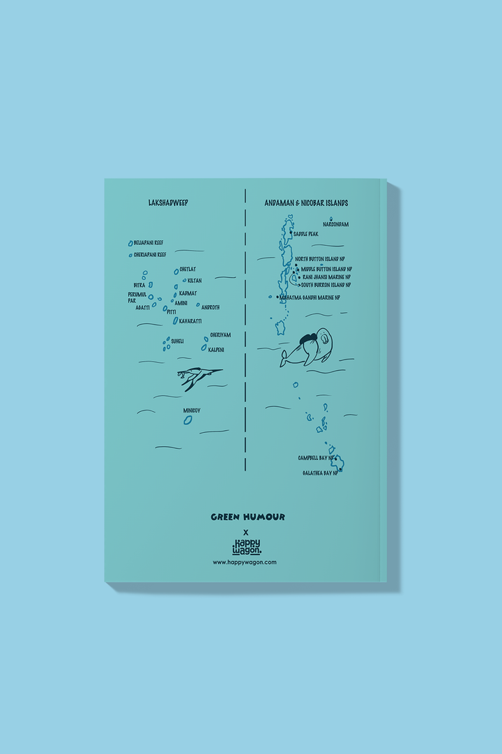 Indian Islands | Field Notebook with sticker sheets