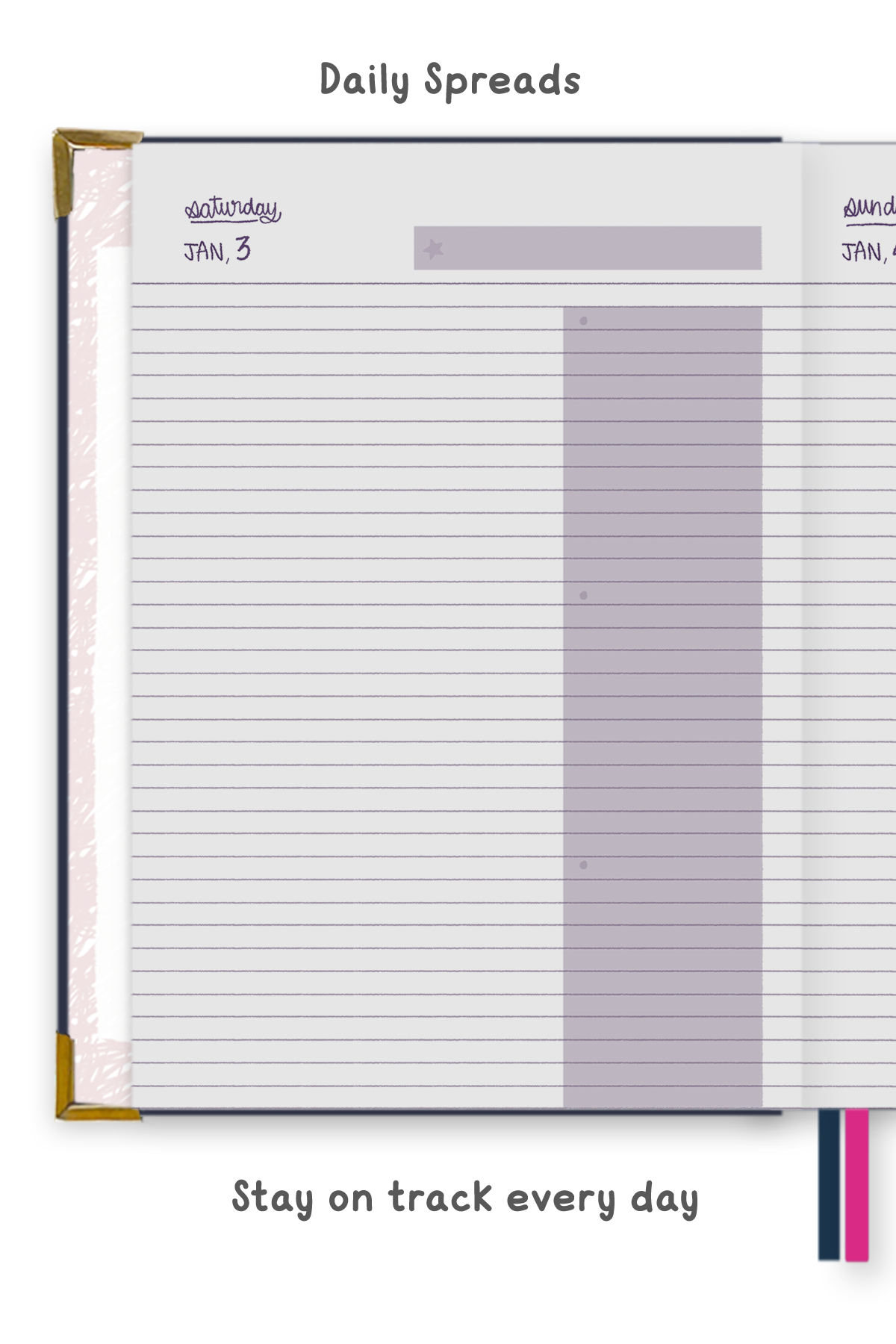 2026 Ultimate Daily Planner + Stickerbook