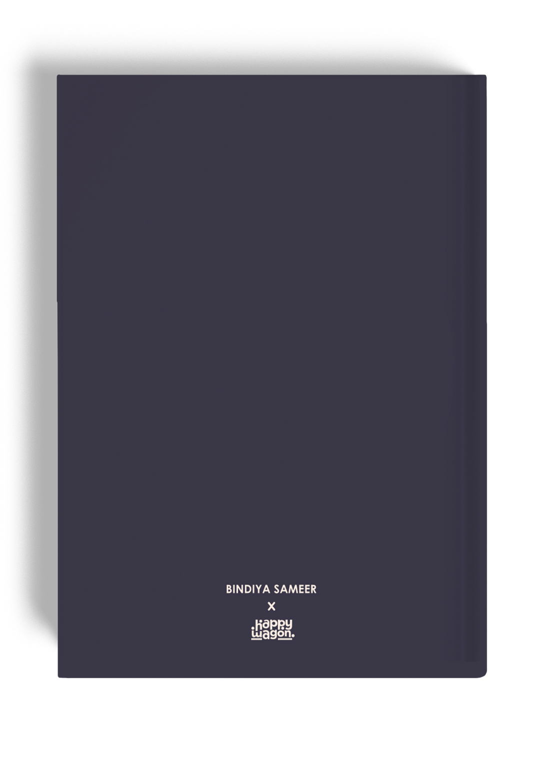 Blue Garden Hardcover Notebook